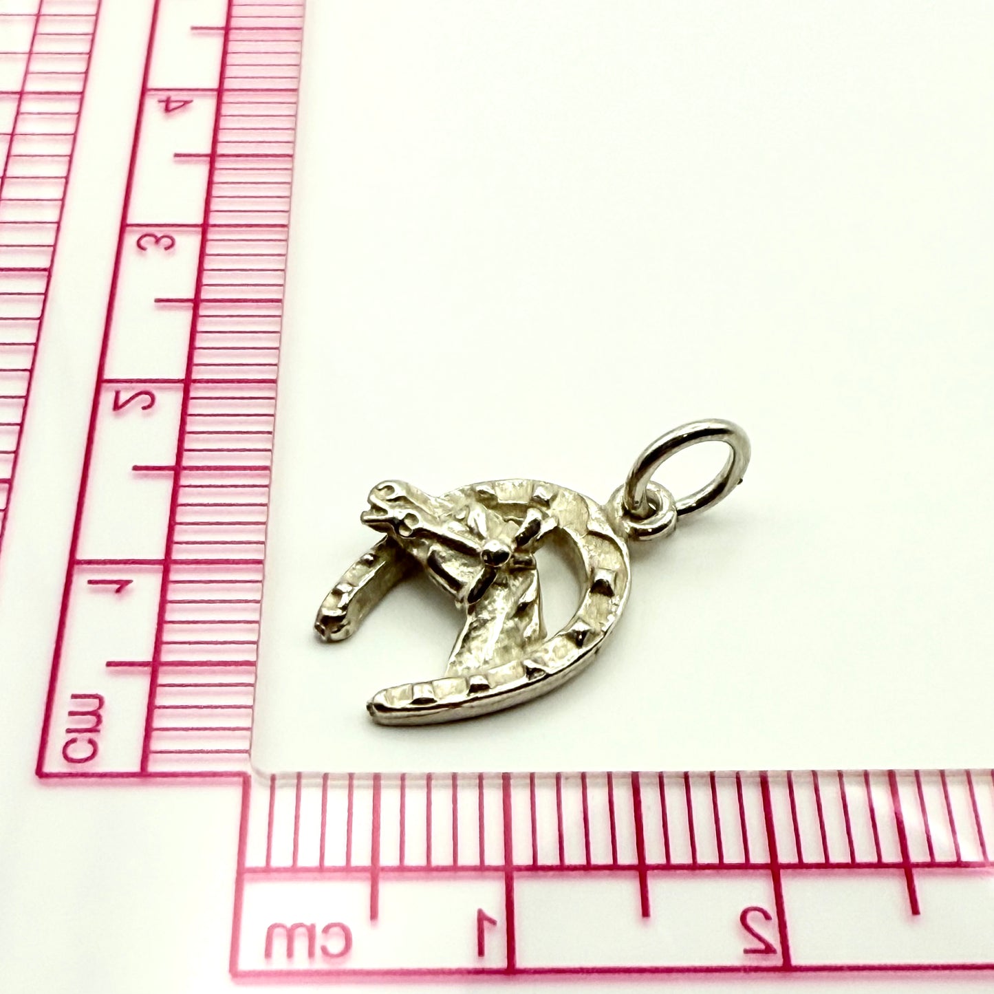 925 Lucky Horseshoe Charm