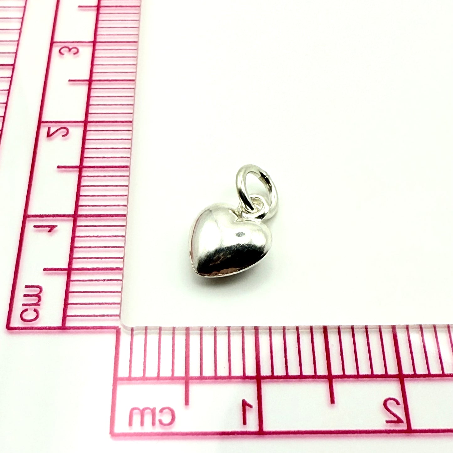 925 Sterling Silver Small Heart Charm
