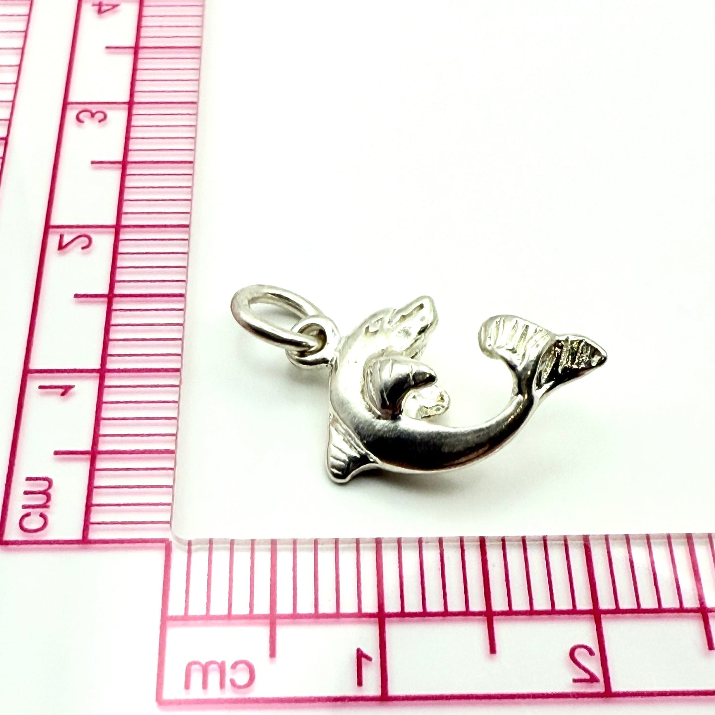 925 Sterling Silver Dolphin Charm
