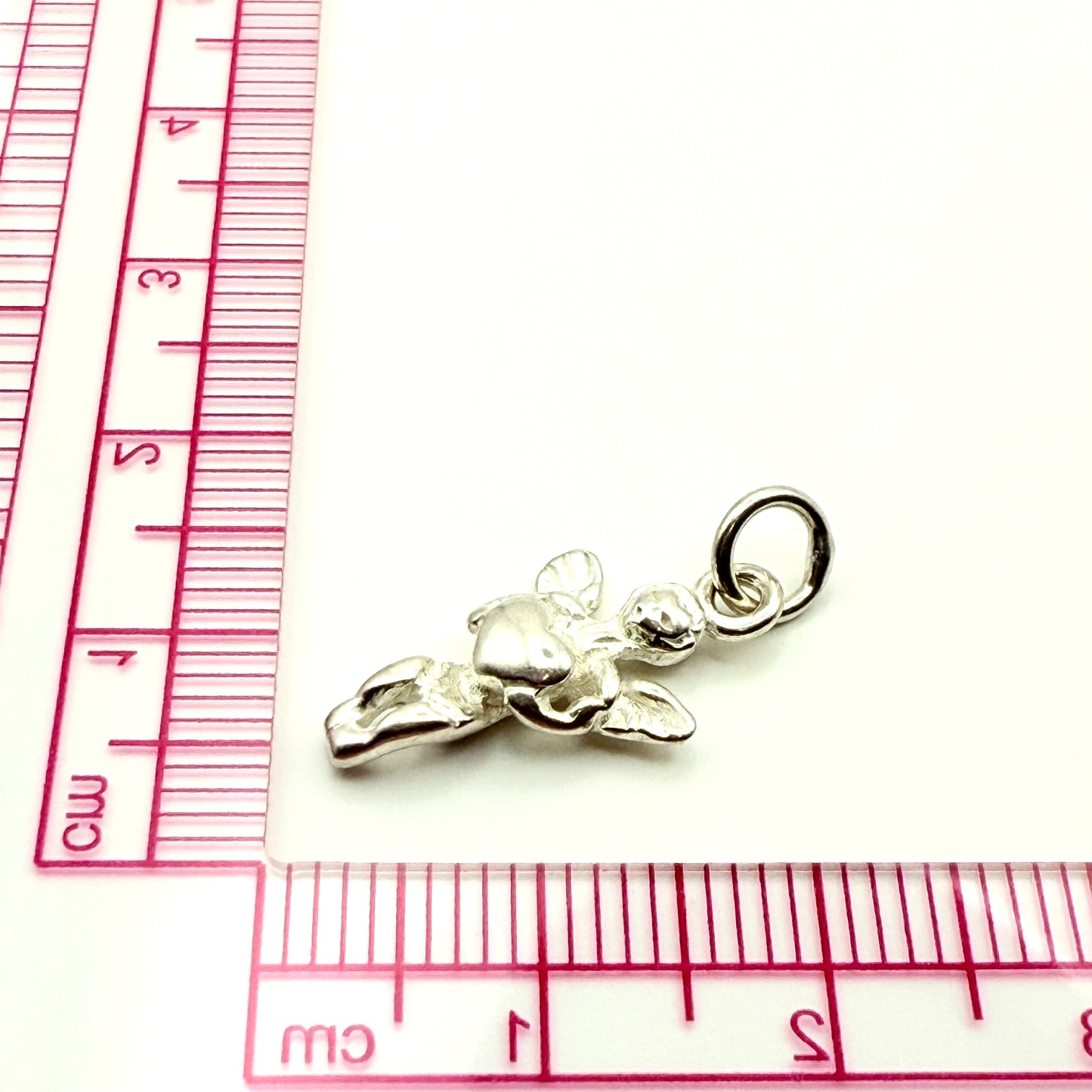 925 Sterling Silver Love Angel Charm