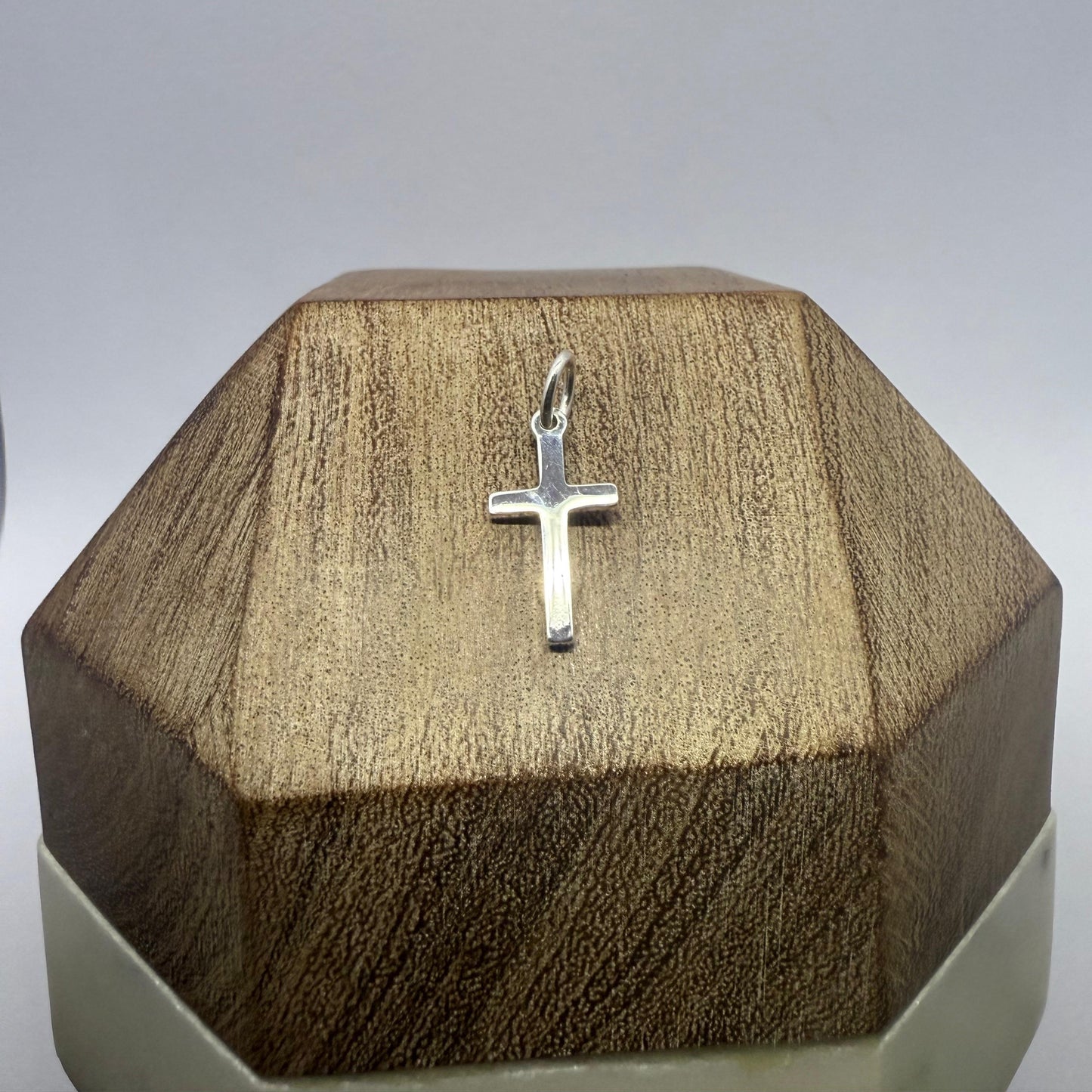 Small Plain Cross Sterling Silver 925