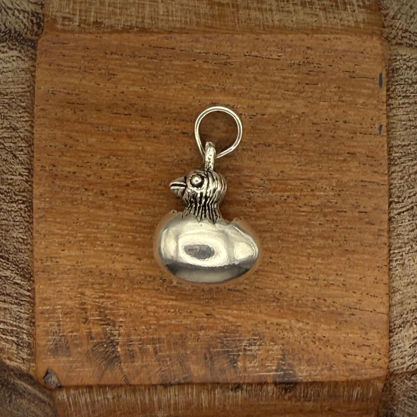 Moveable Hatching Bird Sterling Silver 925 (Collectable)