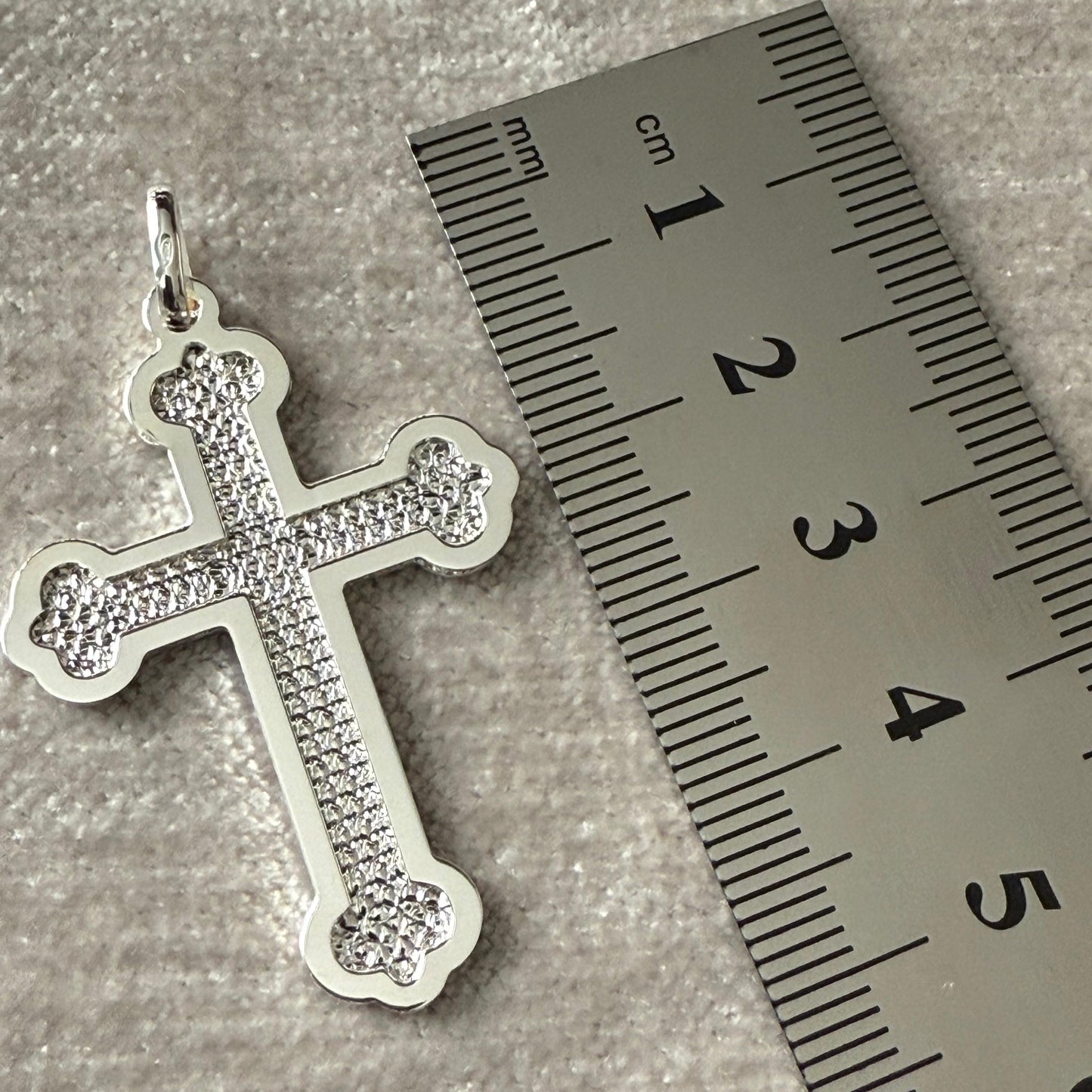 Orthodox Style Cross Sterling Silver 925