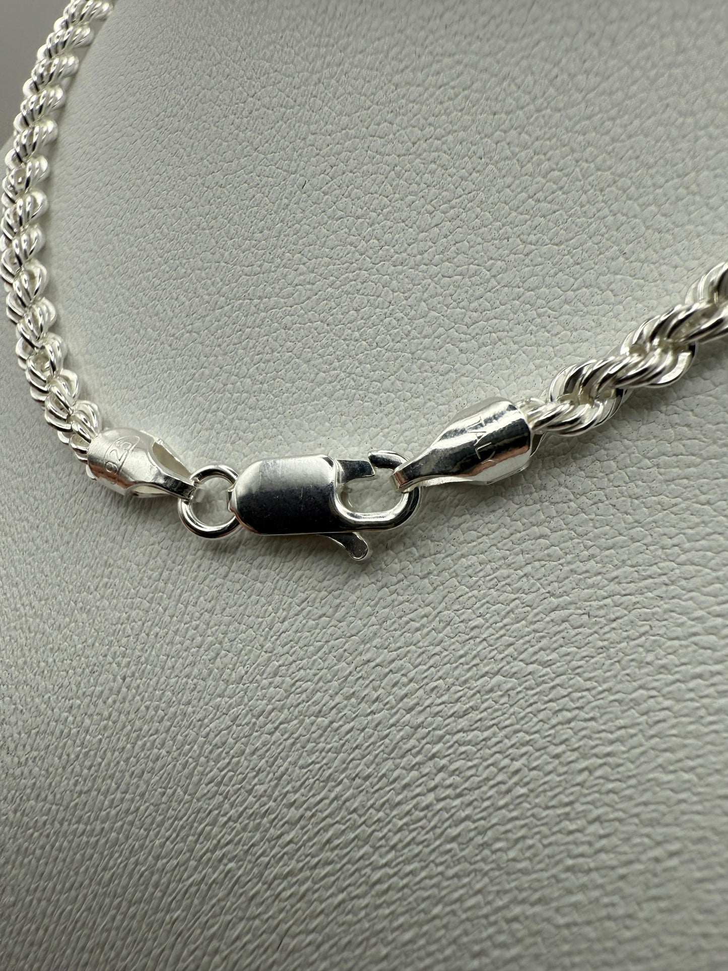 Sterling Silver Rope Chain 60 cm | 3.5 mm | 19.6 g