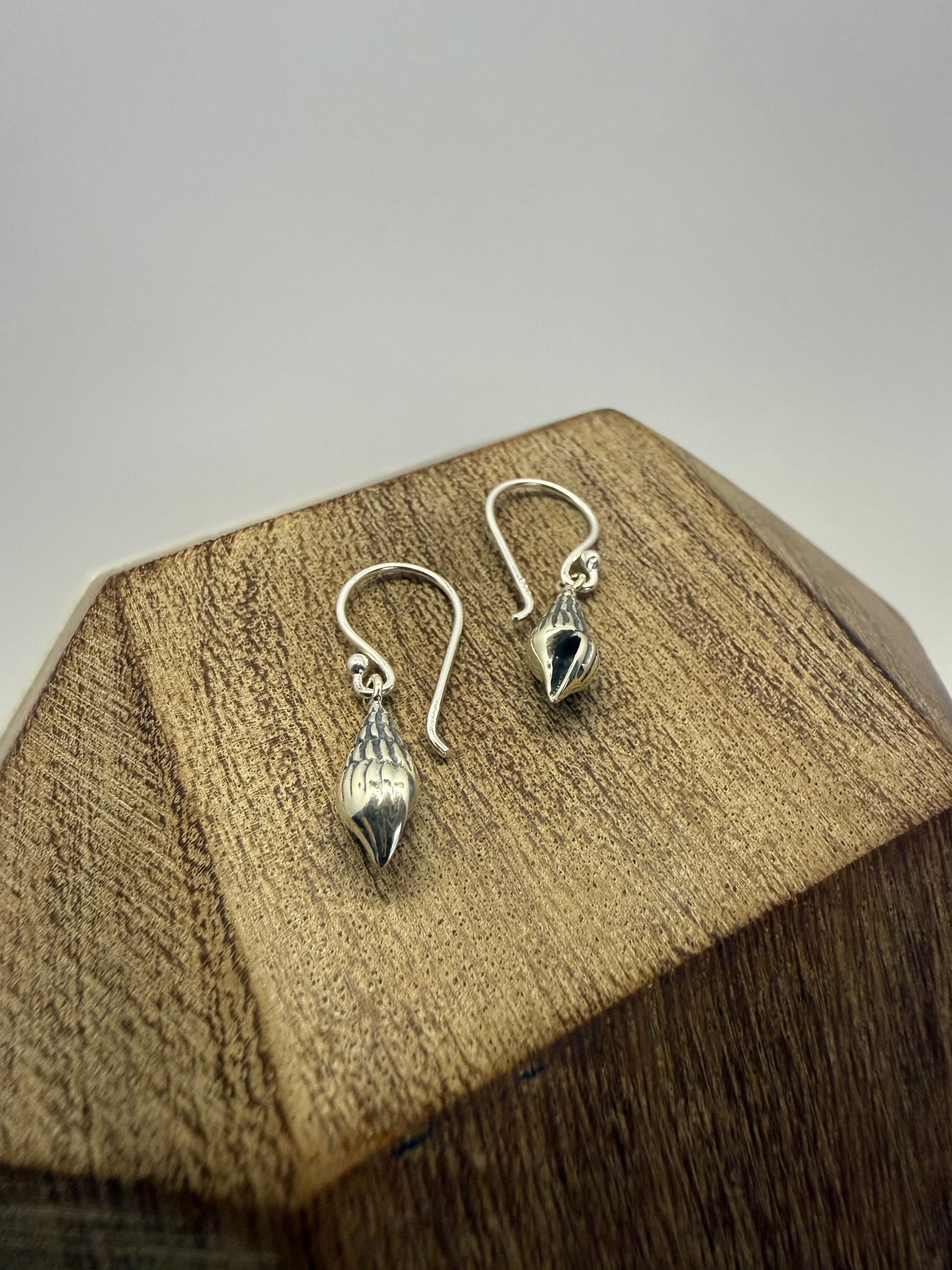 Sea Shell Earrings Sterling Silver 925