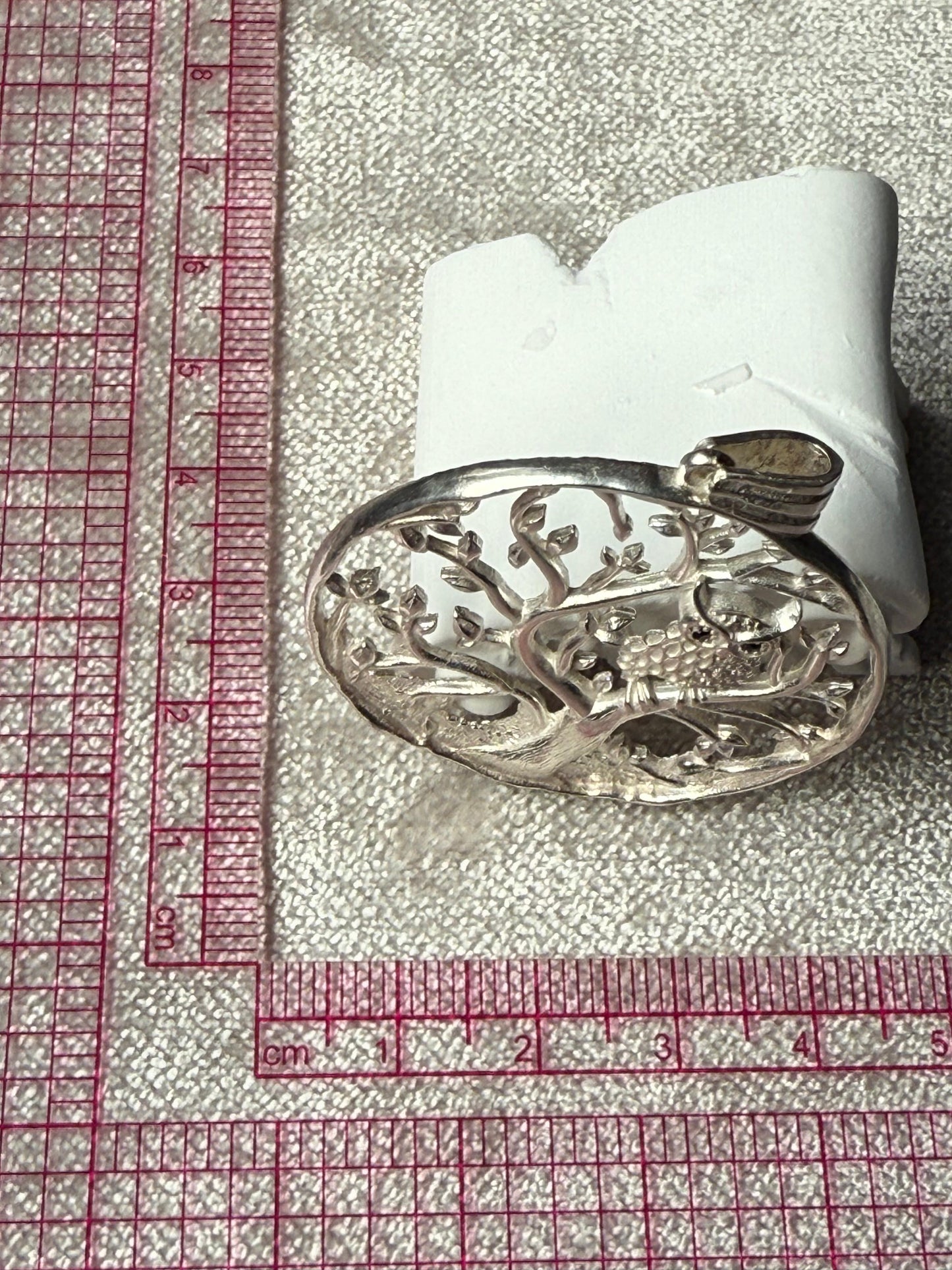 Tree of Life with Owl Large Pendant