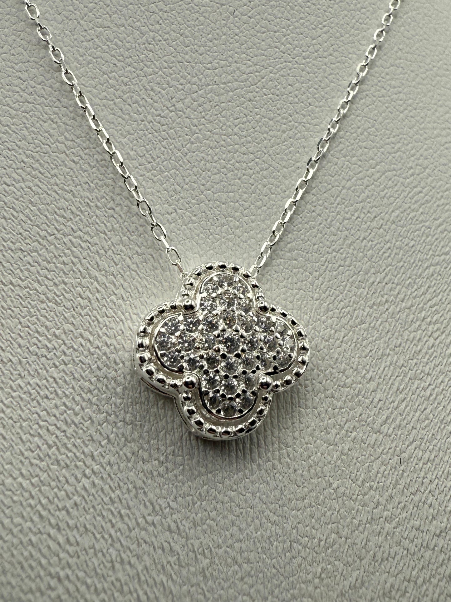 LX C/Z Agate Clover 45cm Chain