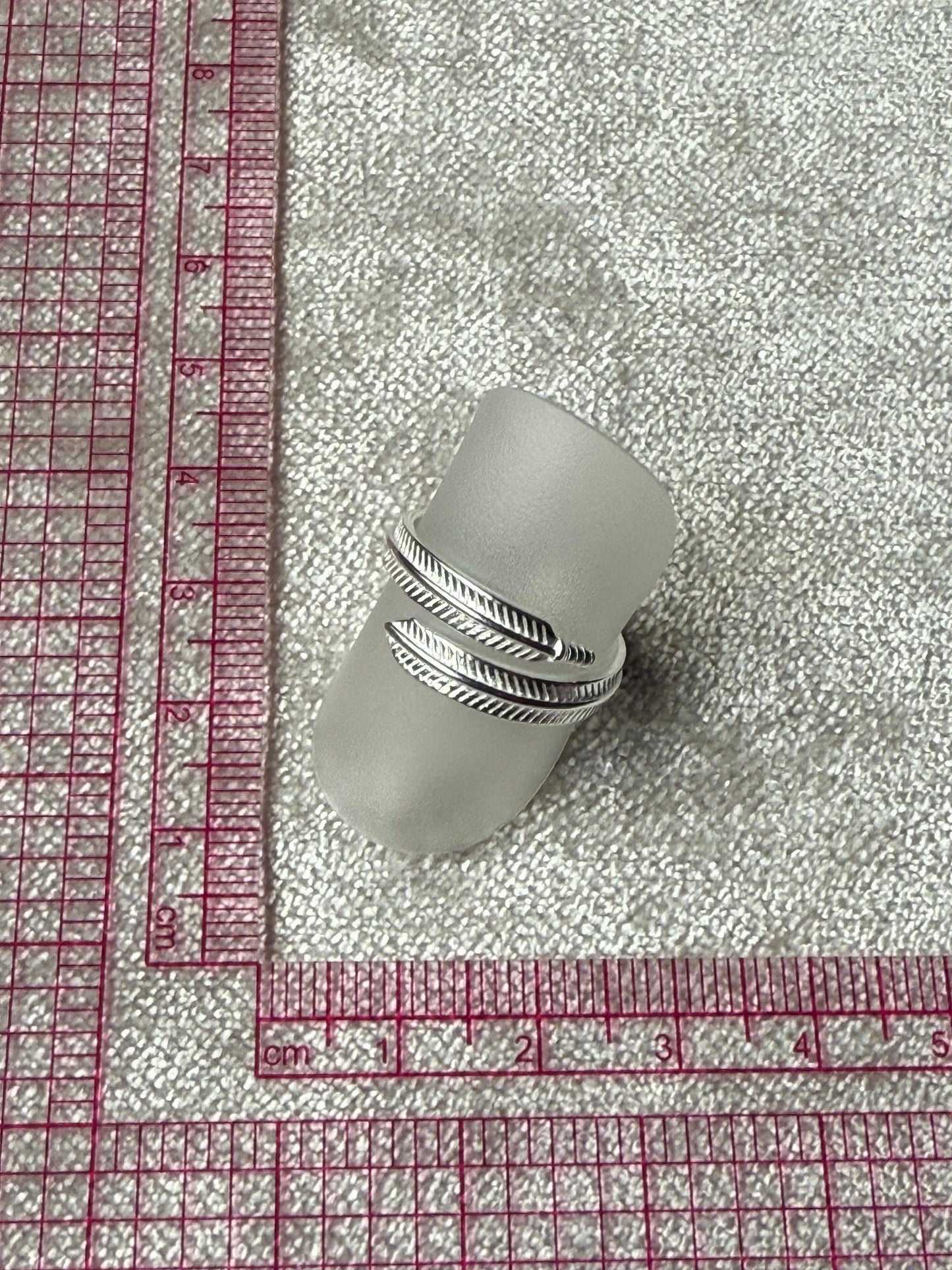 Feather Ring Sterling Silver 925