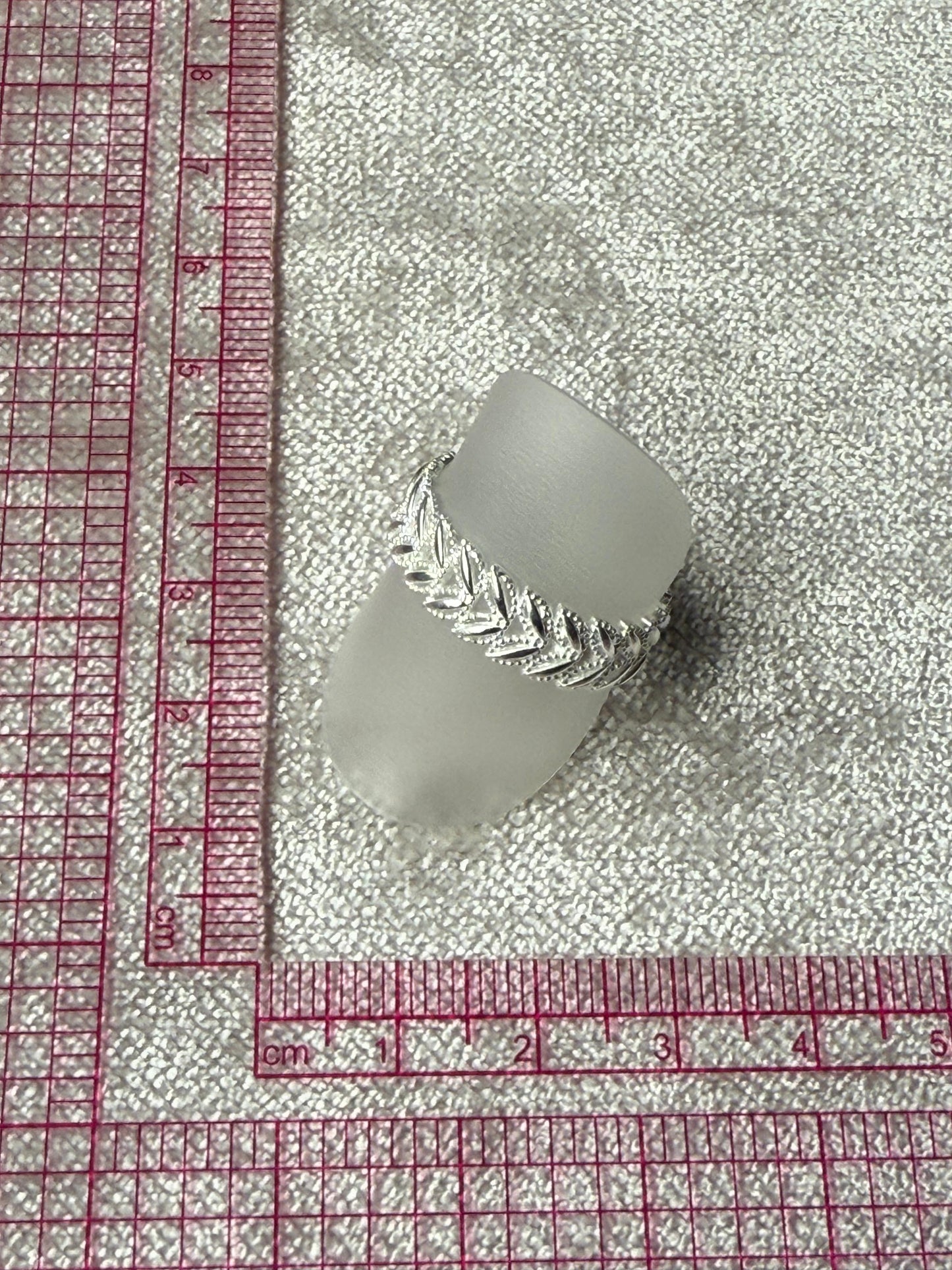 Laurel Band Ring Sterling Silver 925