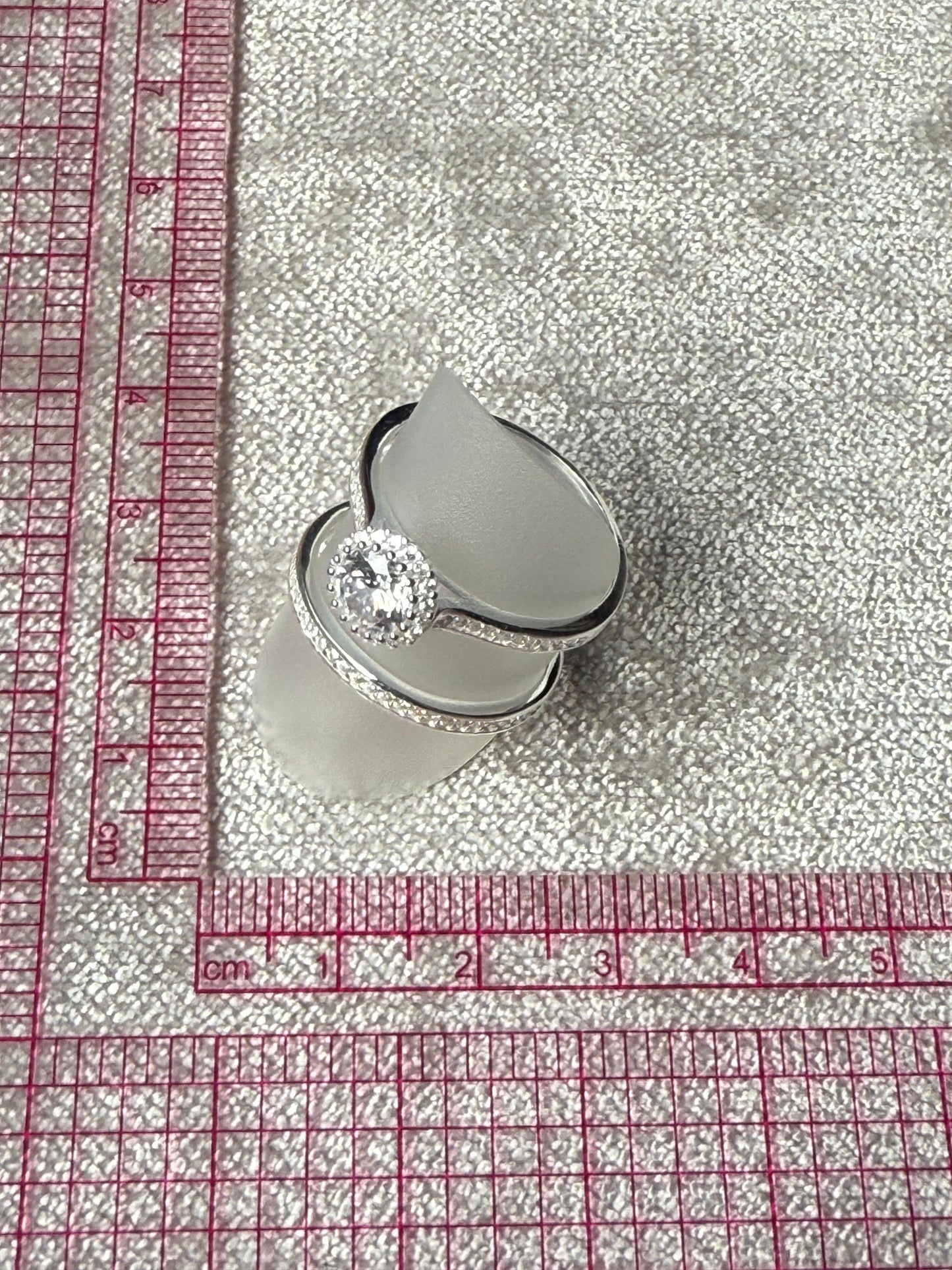 MOD Wedding Ring Set (950) Sterling Silver 925