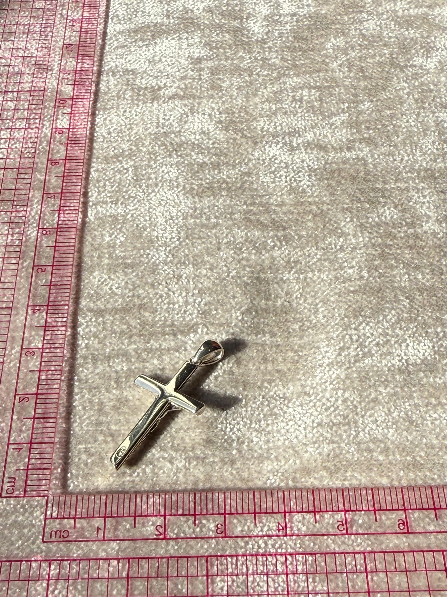 Crucifix Pendant Sterling Silver 925