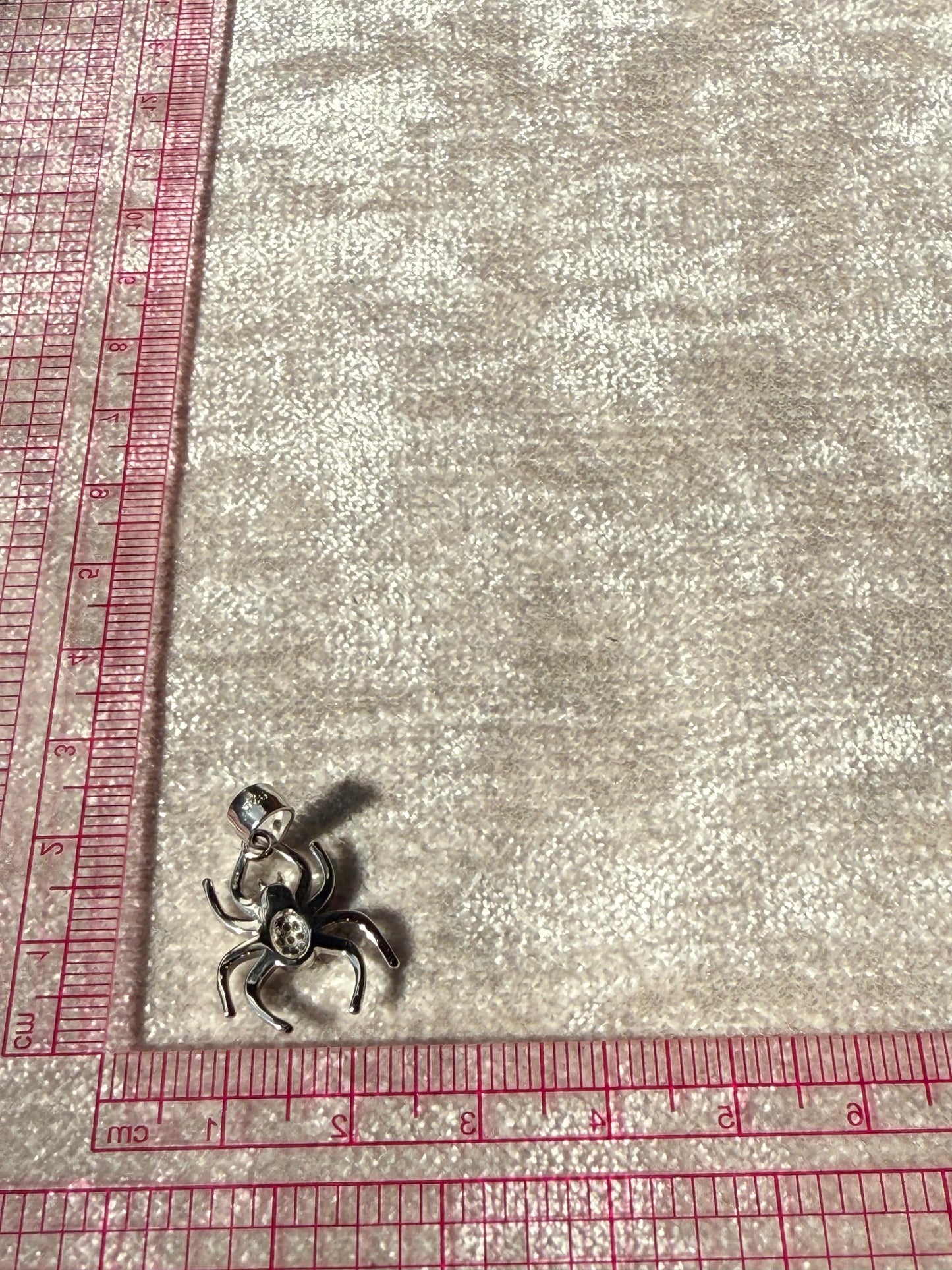 C/Z Spider Pendant Sterling Silver 925