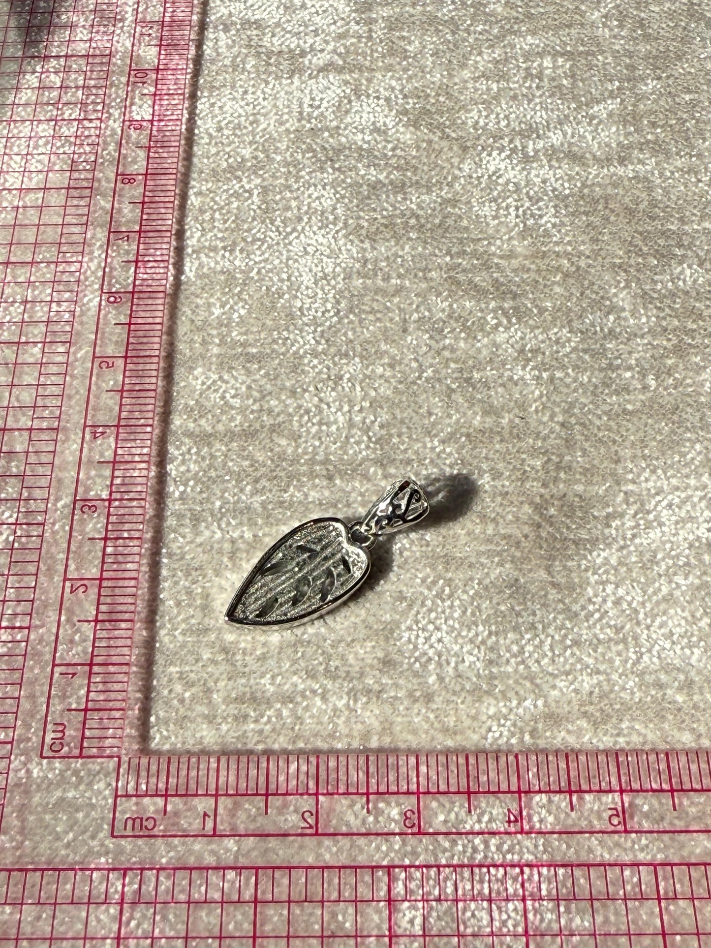 Monstera Leaf Pendant Sterling Silver 925