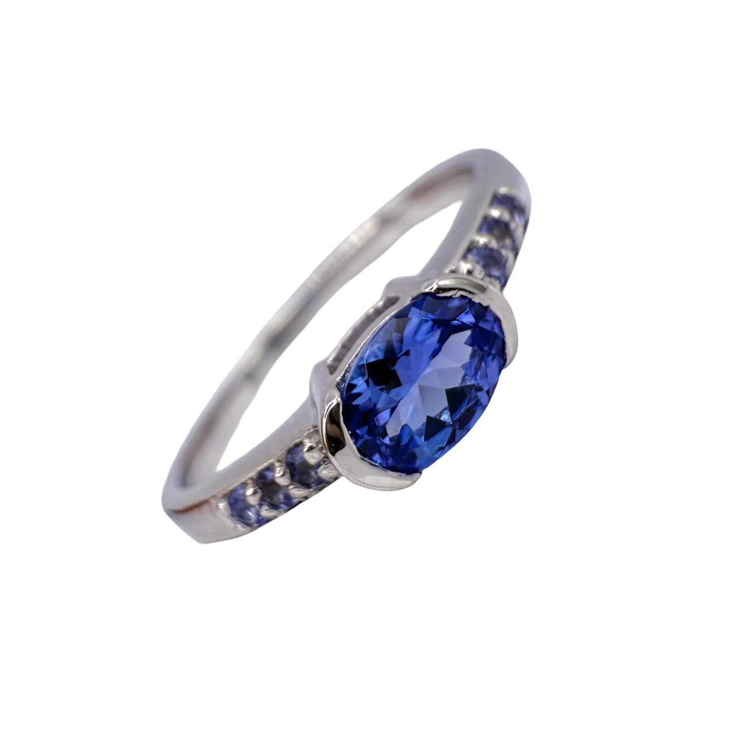 Juma Tanzanite Ring Sterling Silver 925