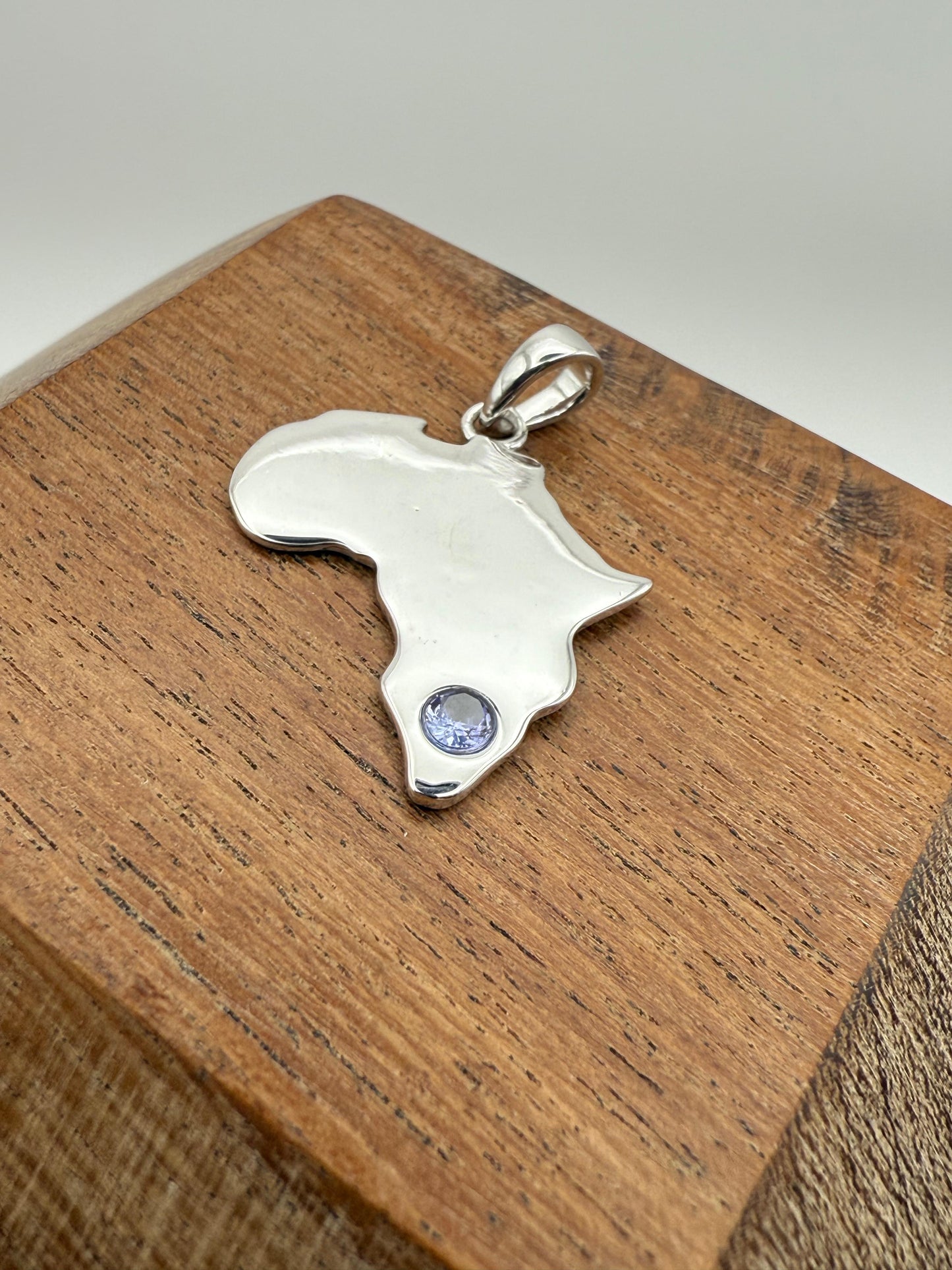 Africa Tanzanite Pendant Sterling Silver 925
