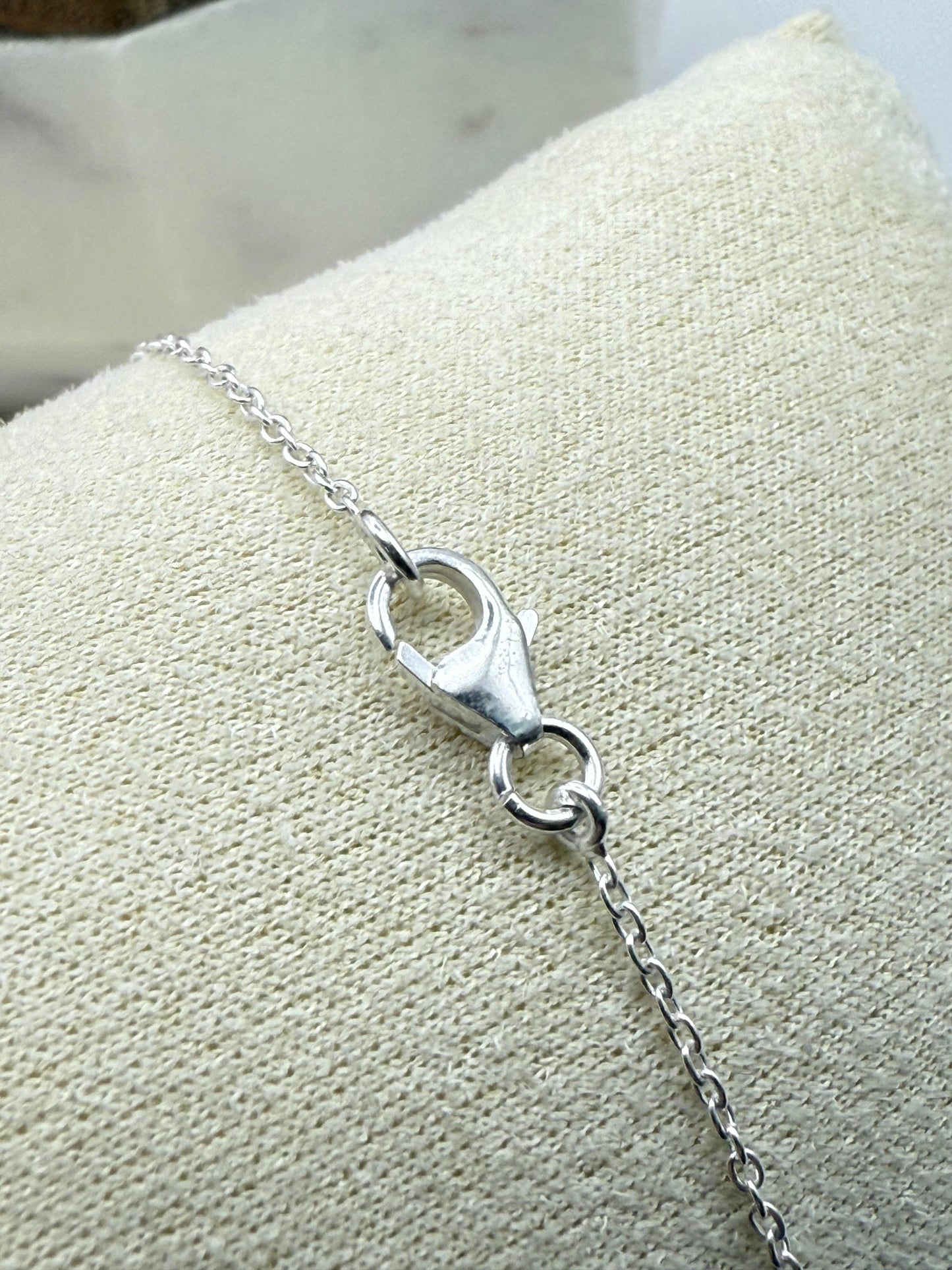 Rose Quartz (6mm) Bracelet Sterling Silver 925