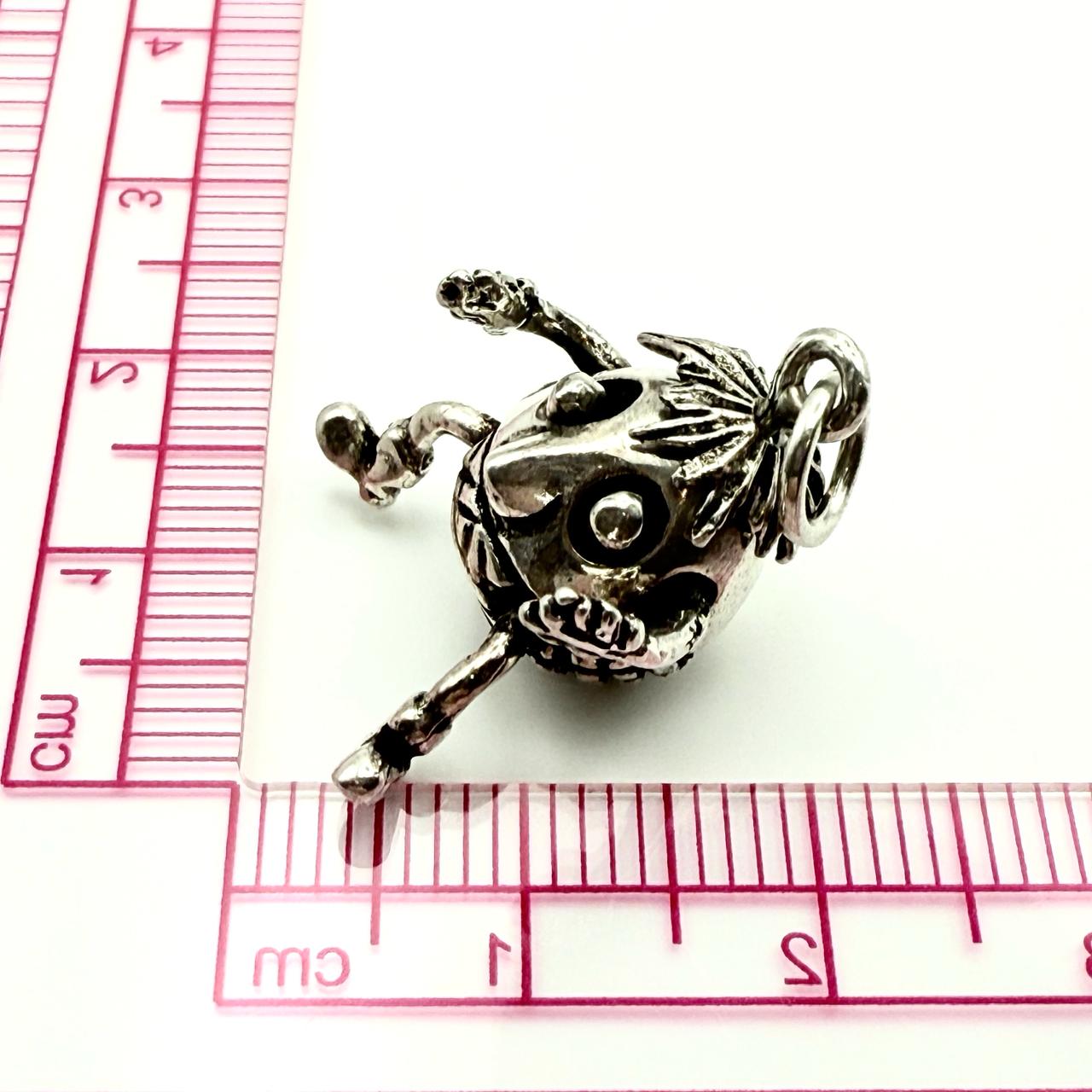 925 Sterling Silver Humpty Dumpty Charm