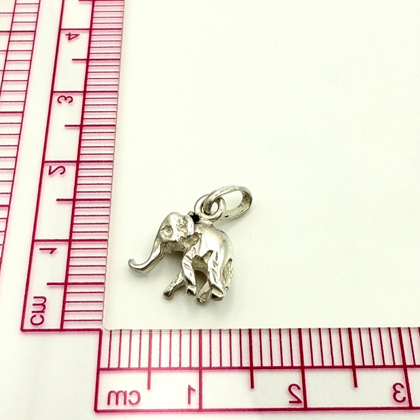 925 Sterling Silver Baby Elephant Charm