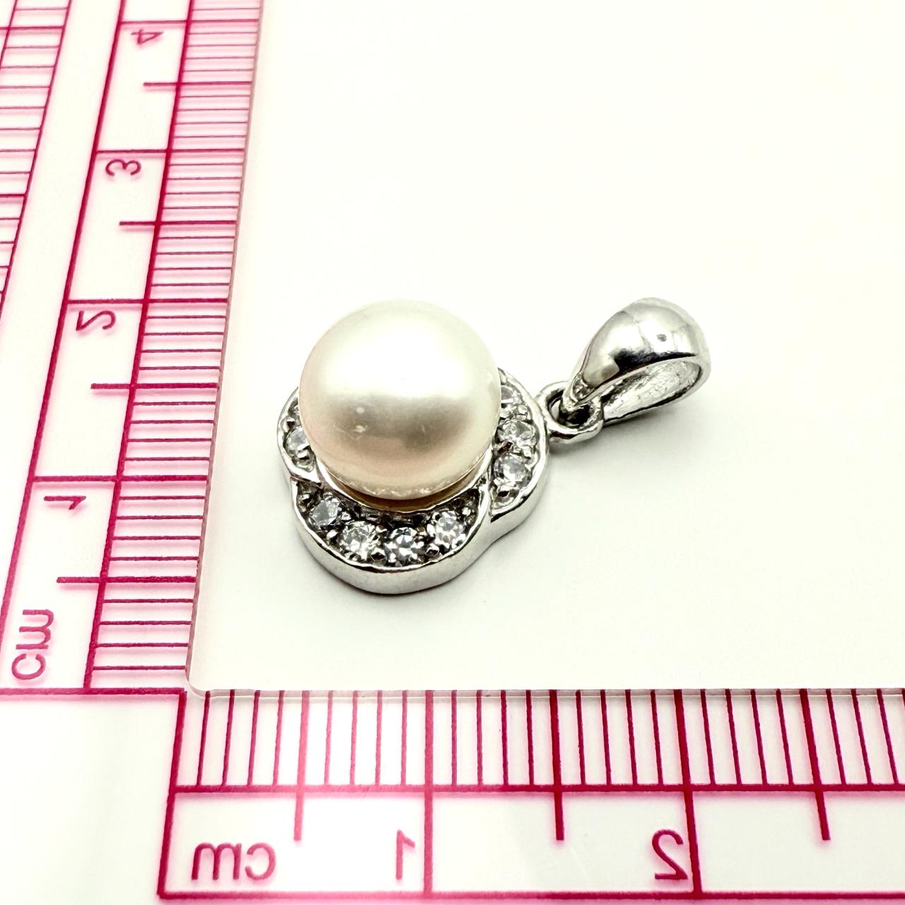 925 Sterling Silver verlapping Pear Drop Pendant