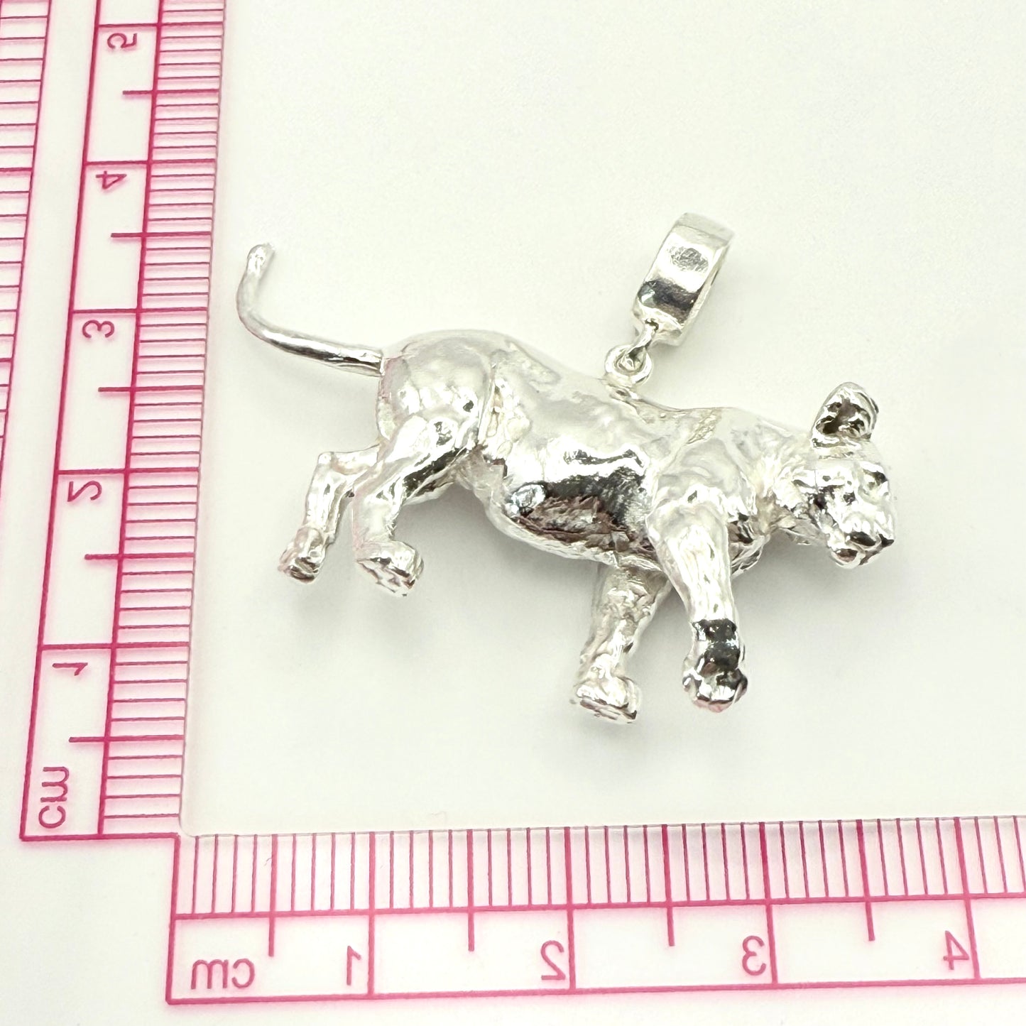 Lion Cub Pendant Sterling Silver 925