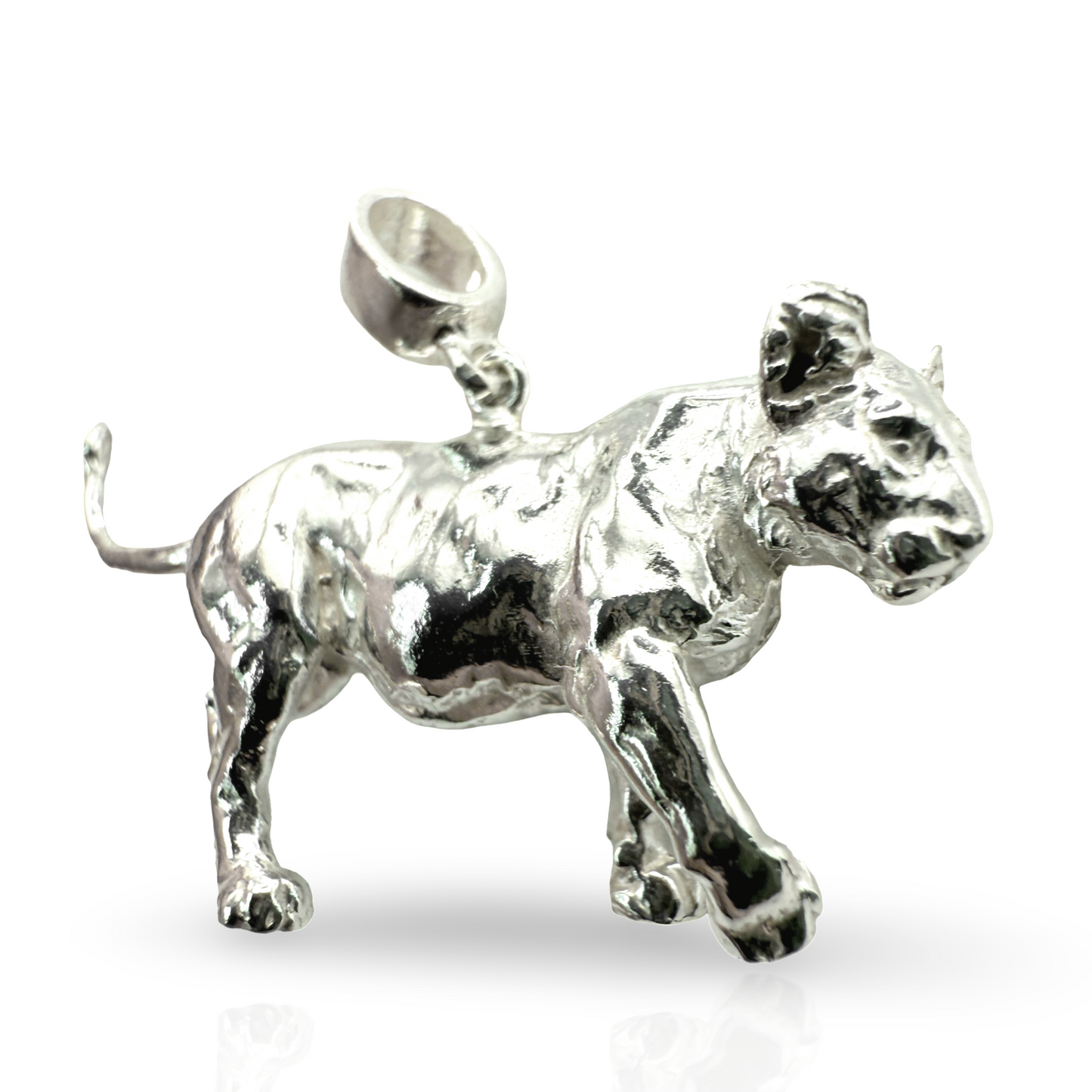Lion Cub Pendant Sterling Silver 925