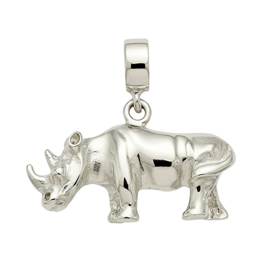 Signature 925 White Rhino Sterling Silver