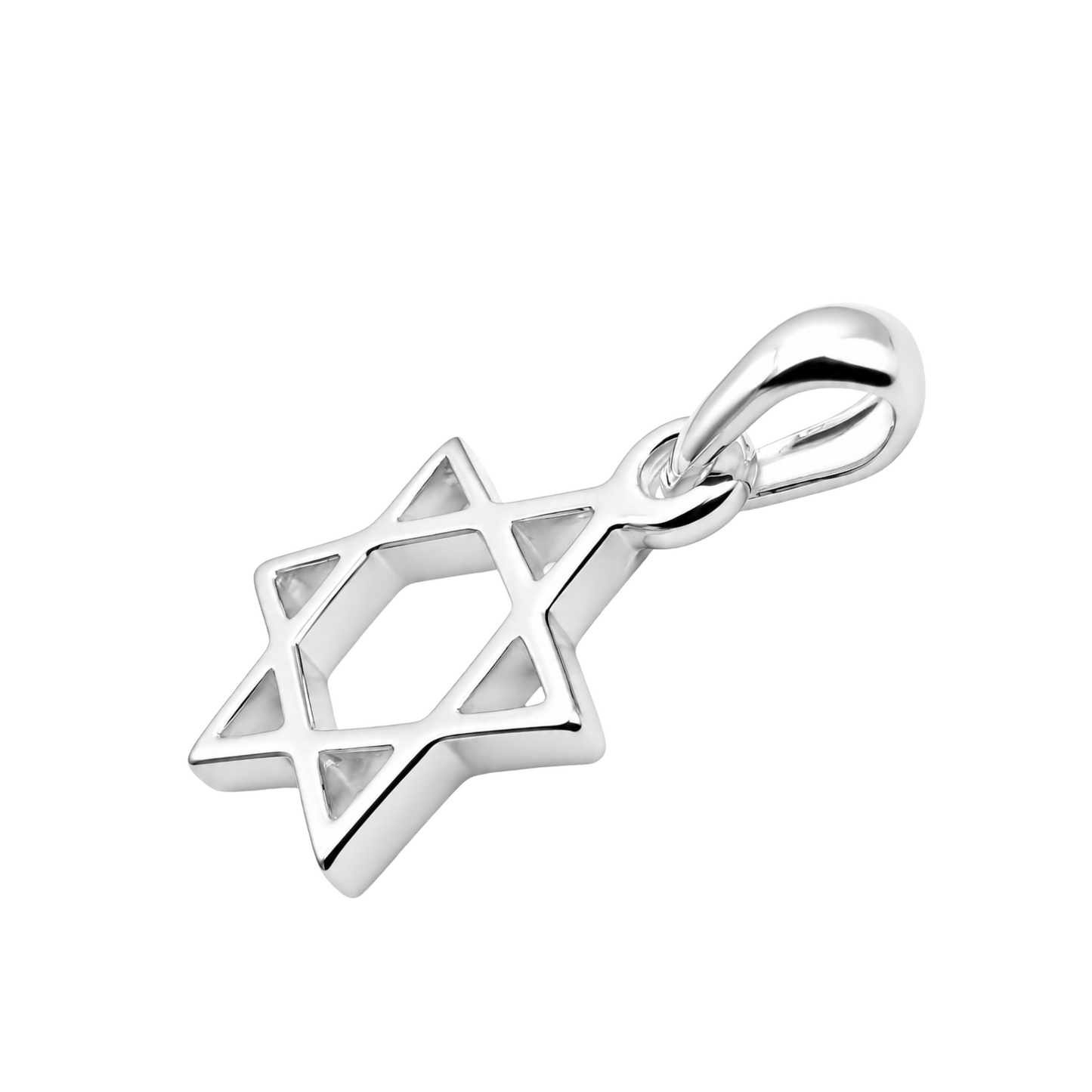 Star of David Pendant Sterling Silver 925