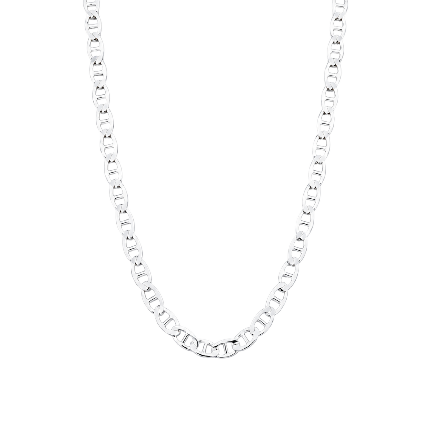 Mariner Link Chain Necklace 55 centimeters Sterling Silver 925