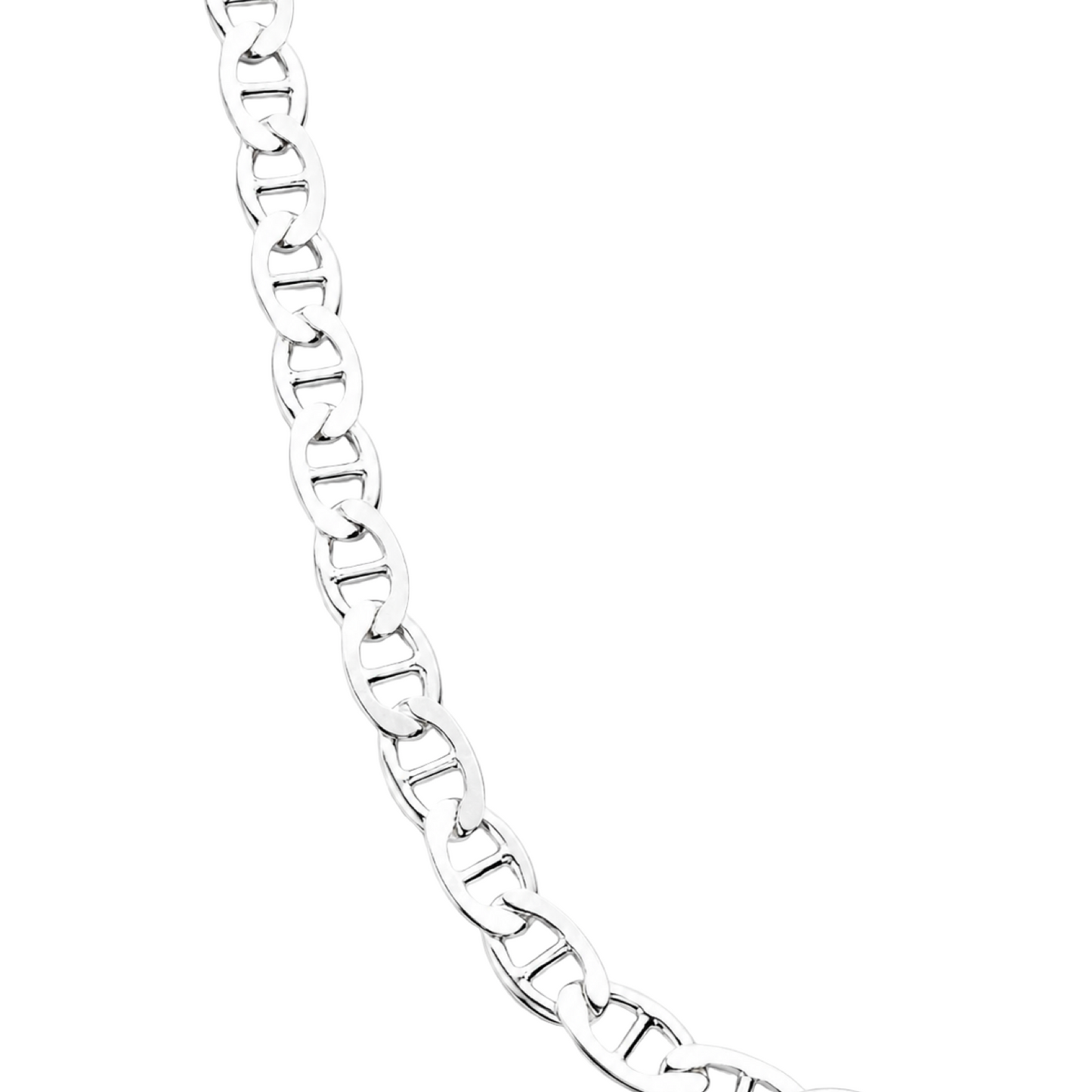 Mariner Link Chain Necklace 55 centimeters Sterling Silver 925