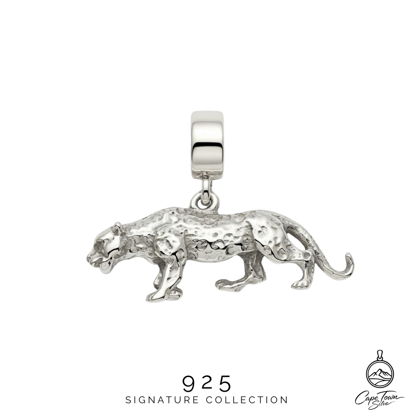 Signature Leopard 925 Sterling Silver