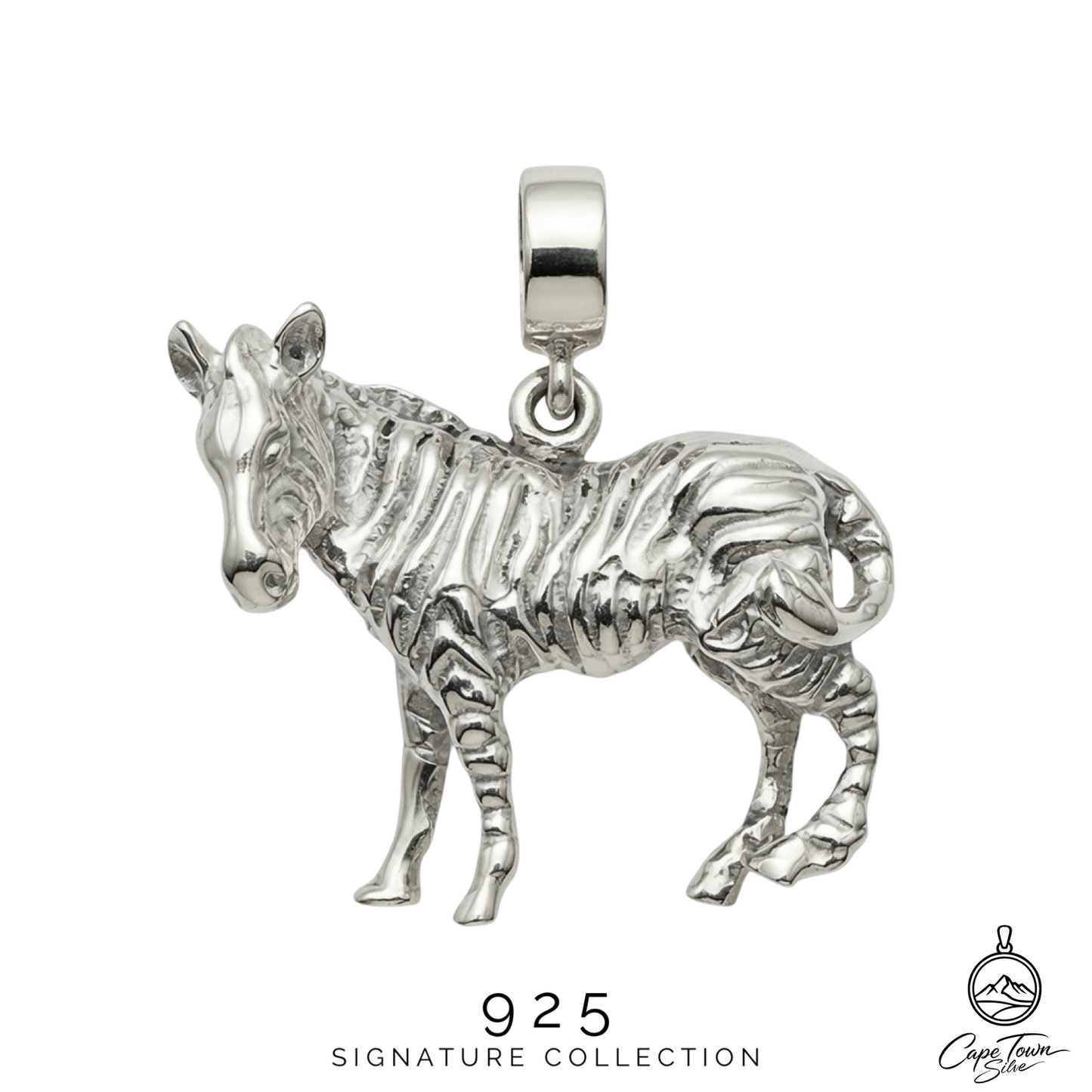 Signature Zebra 925 Sterling Silver