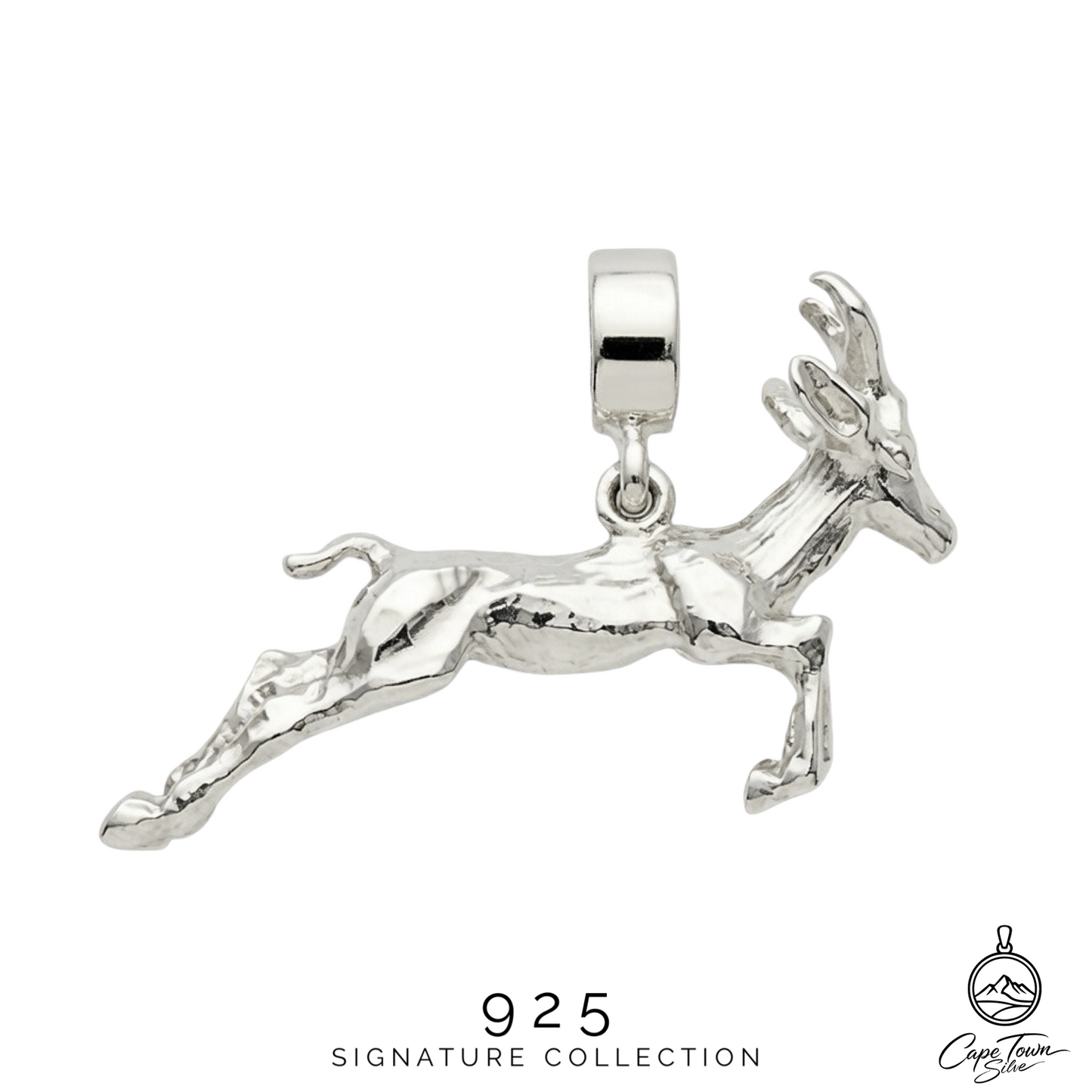 Signature Springbok 925 Sterling Silver