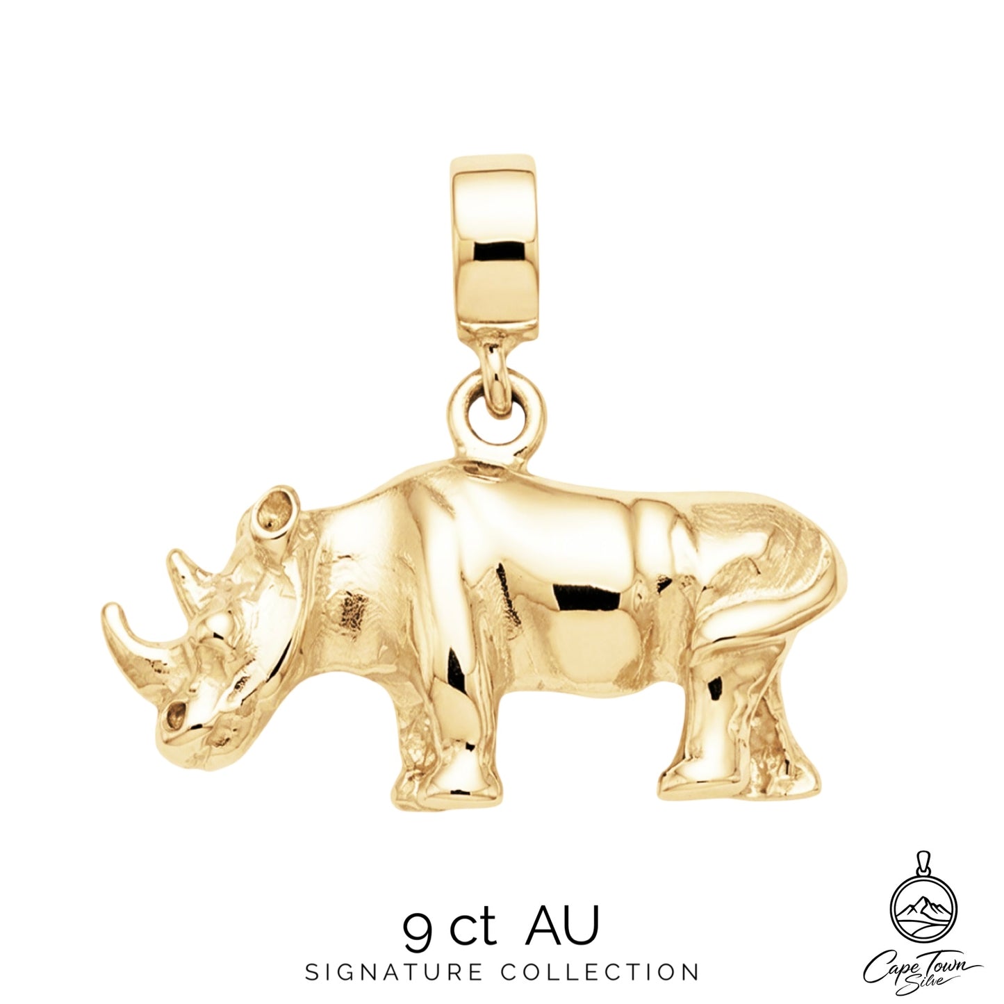 Signature White Rhino 9 ct AU