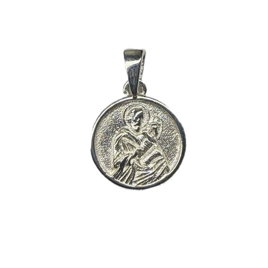 St Luke Sterling Silver 925 Pendant