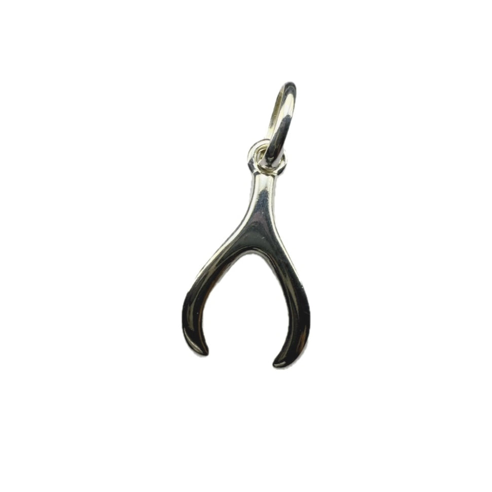 Wishbone Sterling Silver 925 Pendant