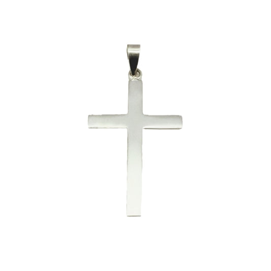 Thin Cross Sterling Silver 925 Pendant