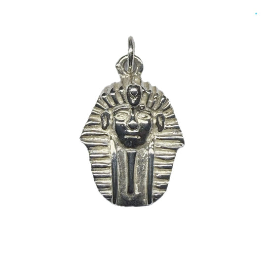 Pharaoh Head Sterling Silver 925 Pendant