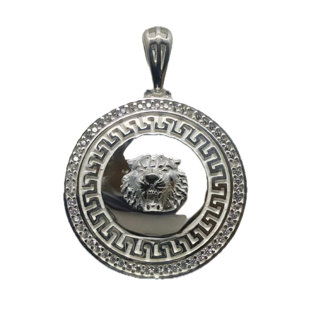 Roaring Tiger Sterling Silver 925 Pendant