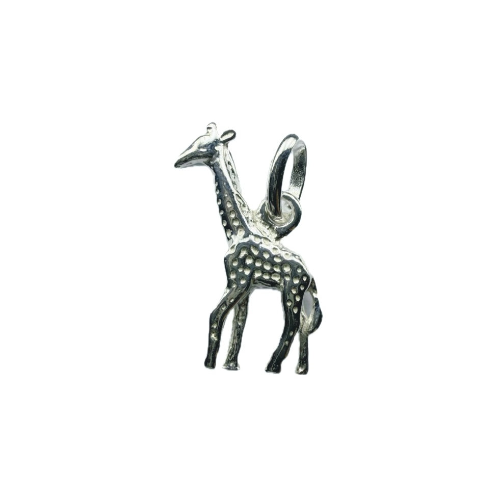 Giraffe Sterling Silver 925 Pendant