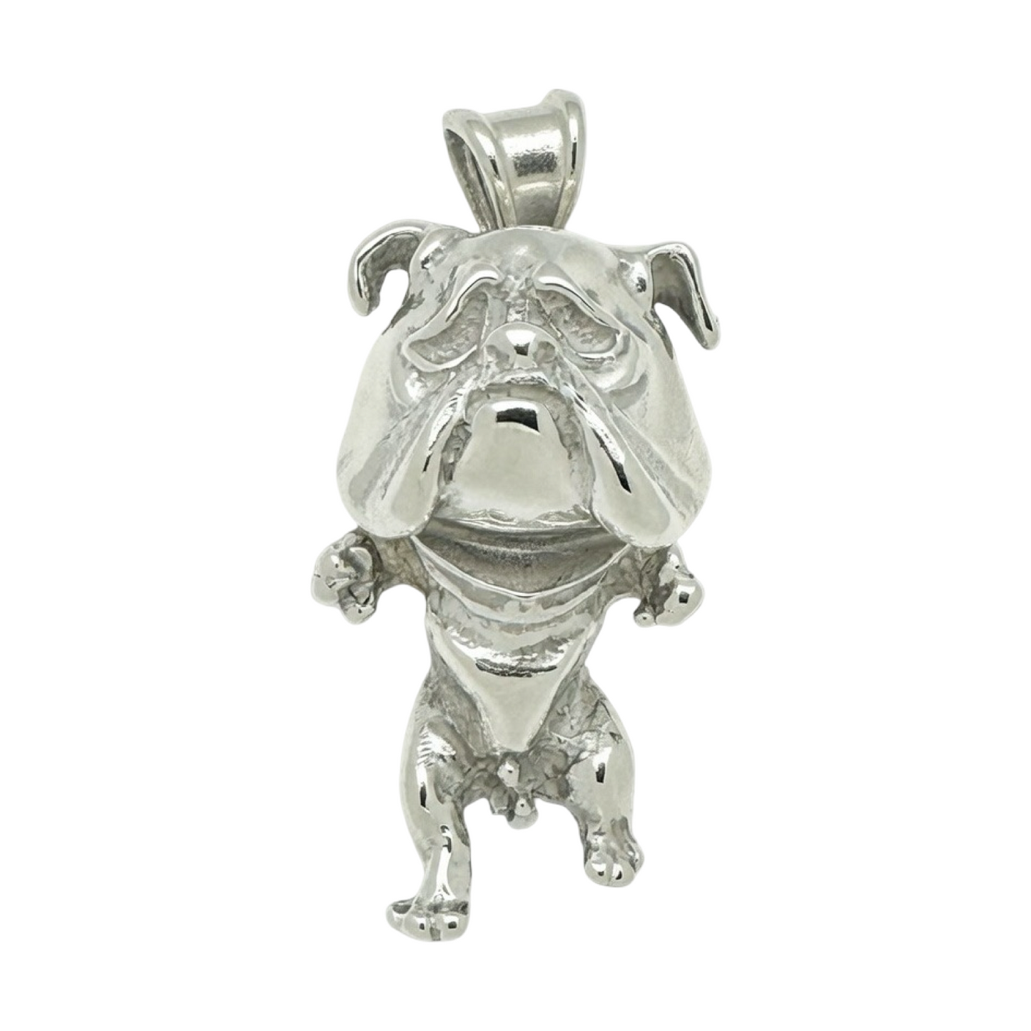 Signature English Bulldog 925 Sterling Silver
