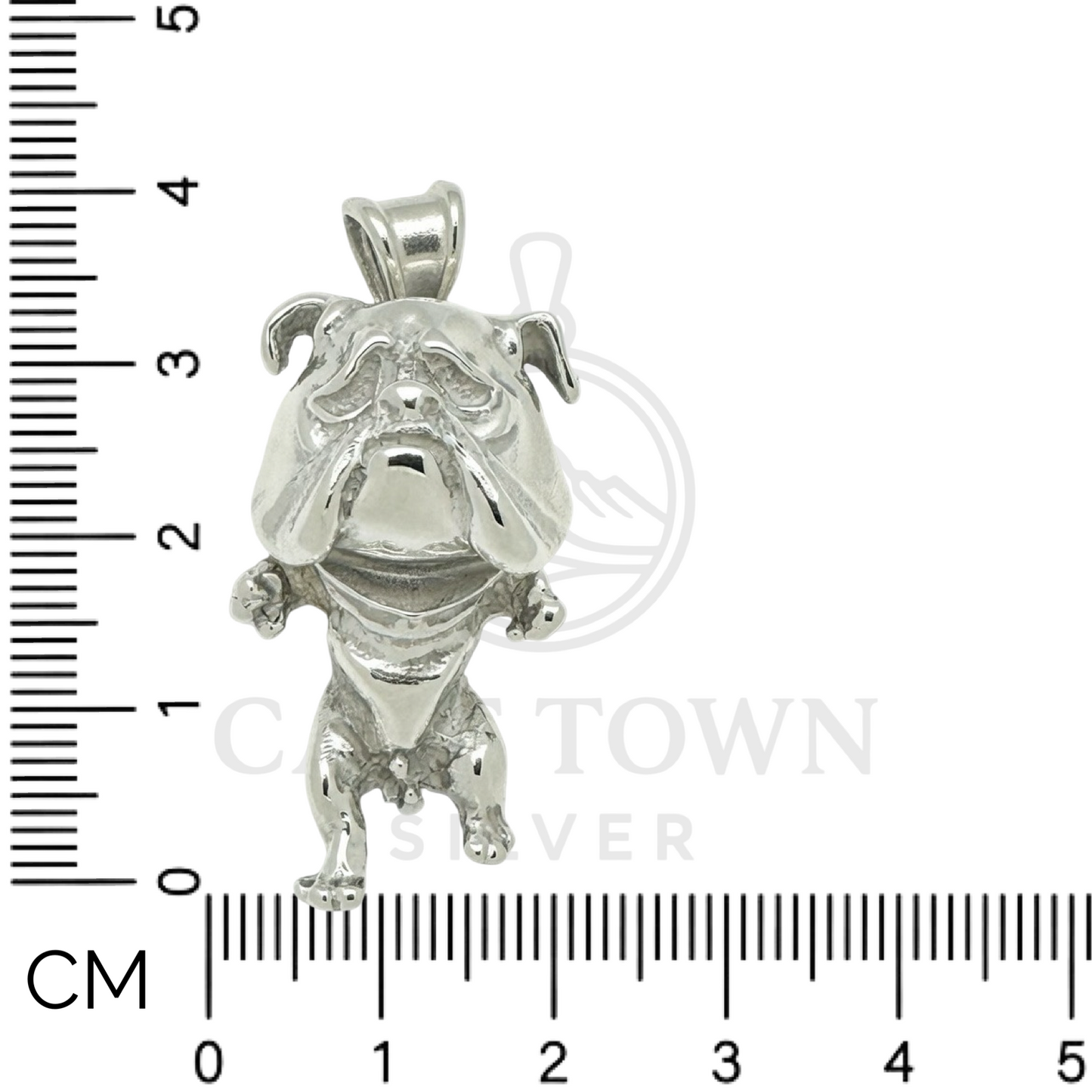 Signature English Bulldog 925 Sterling Silver