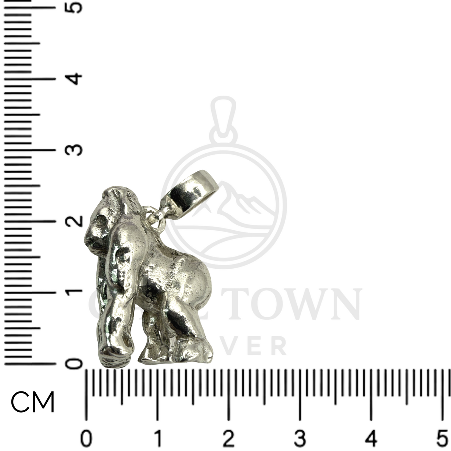Signature Gorilla 925 Sterling Silver