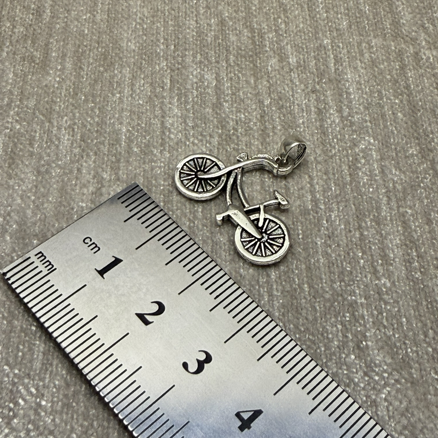 Bycicle Sterling Silver 925 Pendant