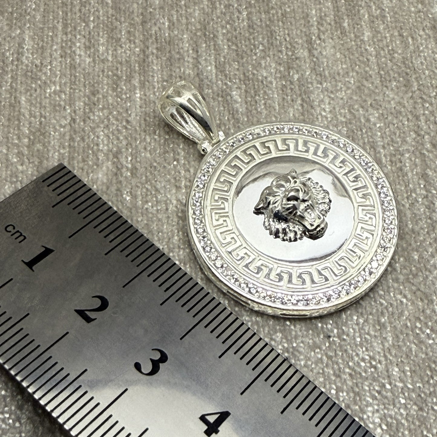 Roaring Tiger Sterling Silver 925 Pendant