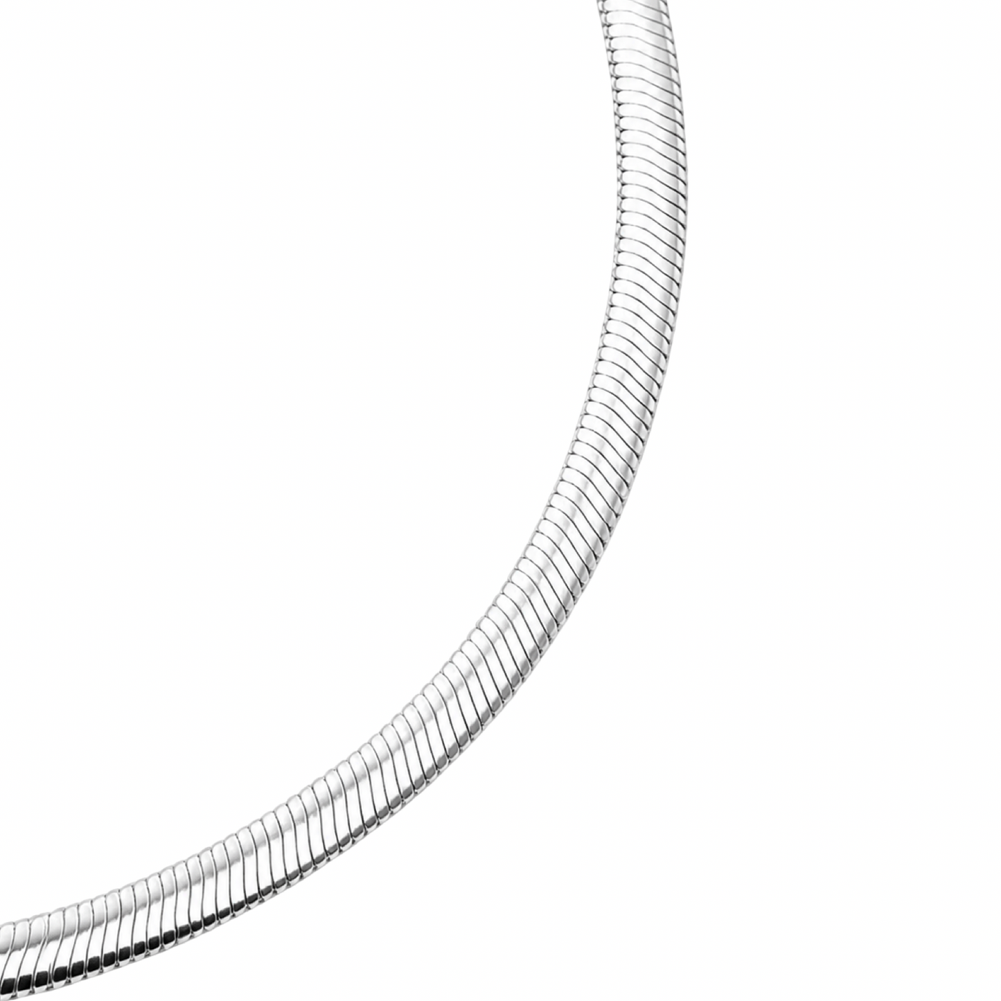 Herringbone Snake Chain Bracelet 19cm Sterling Silver 925
