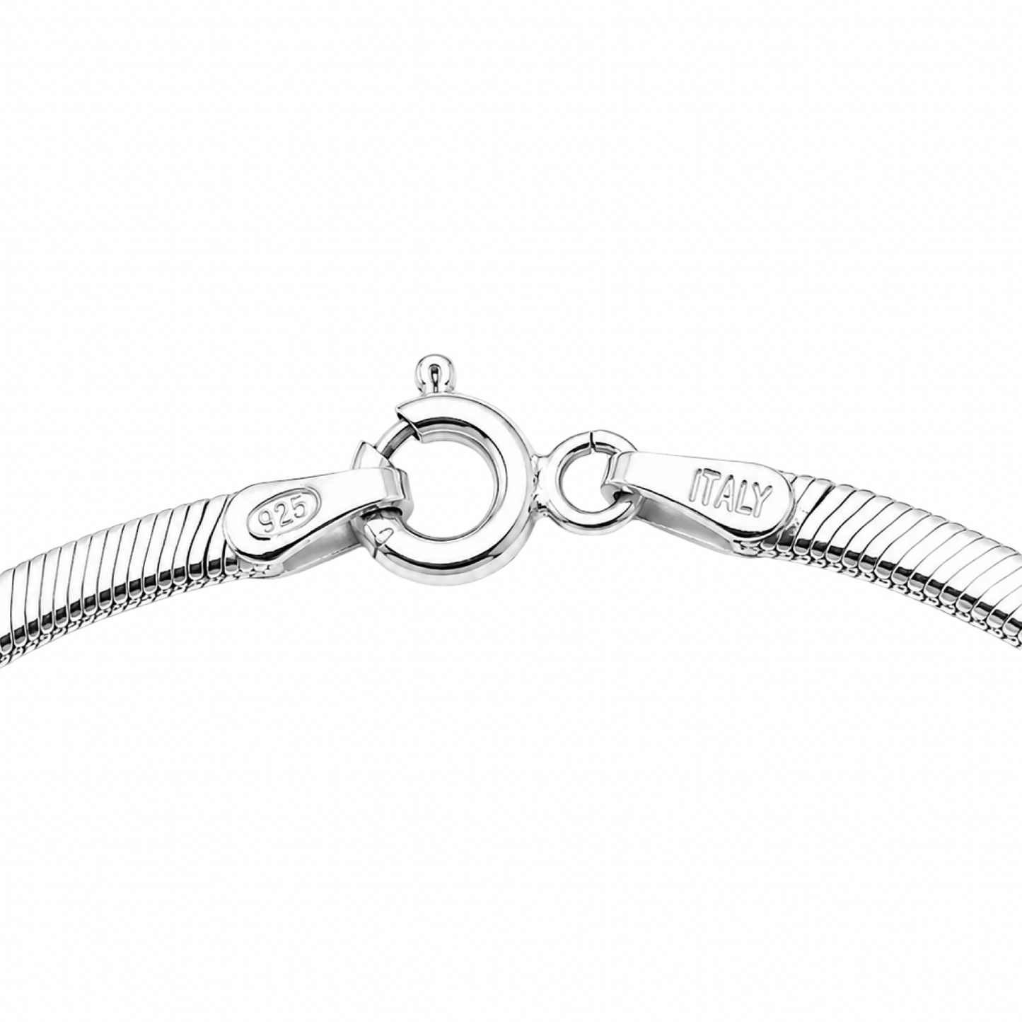 Herringbone Snake Chain Bracelet 19cm Sterling Silver 925