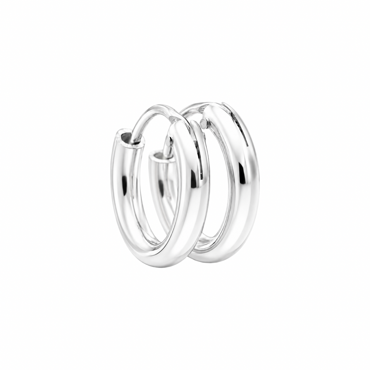 Small Gypsy sleepers (10mm) Sterling Silver 925