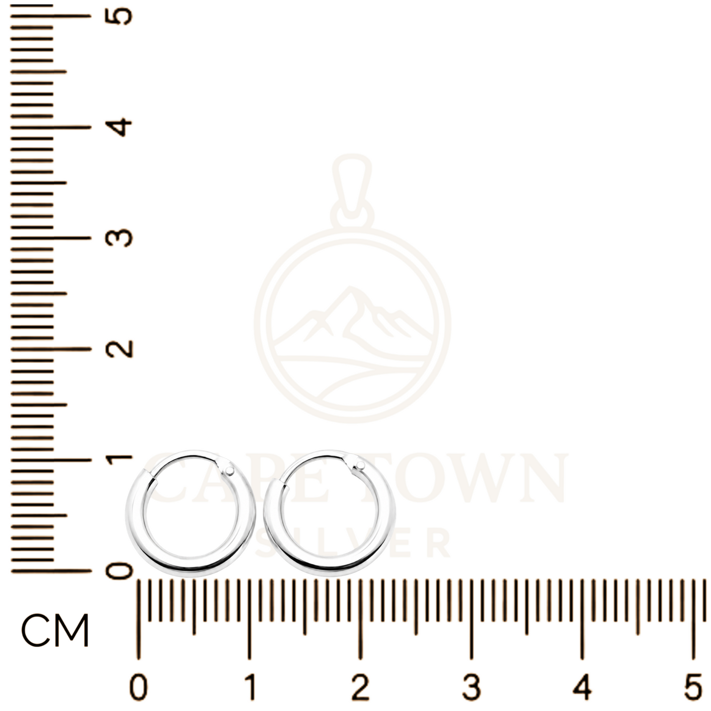 Small Gypsy sleepers (10mm) Sterling Silver 925