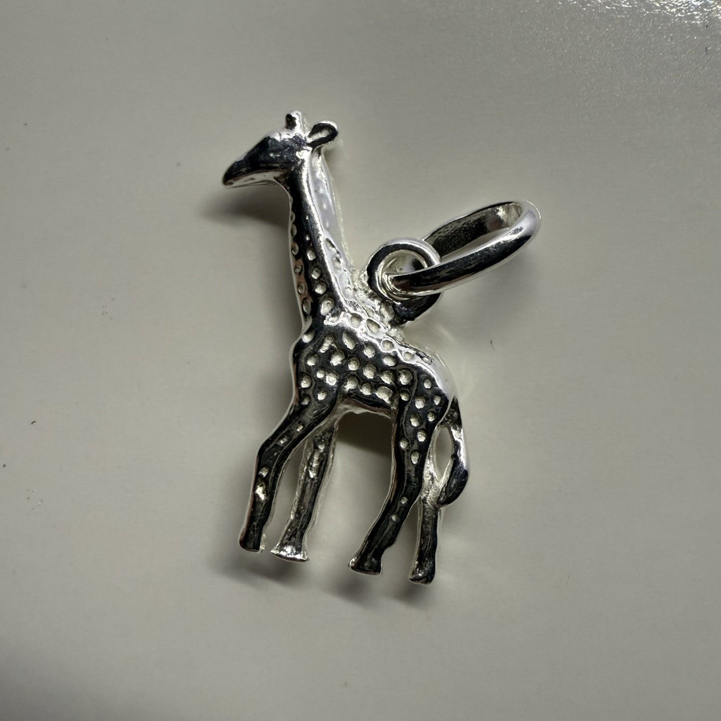 Giraffe Sterling Silver 925 Pendant