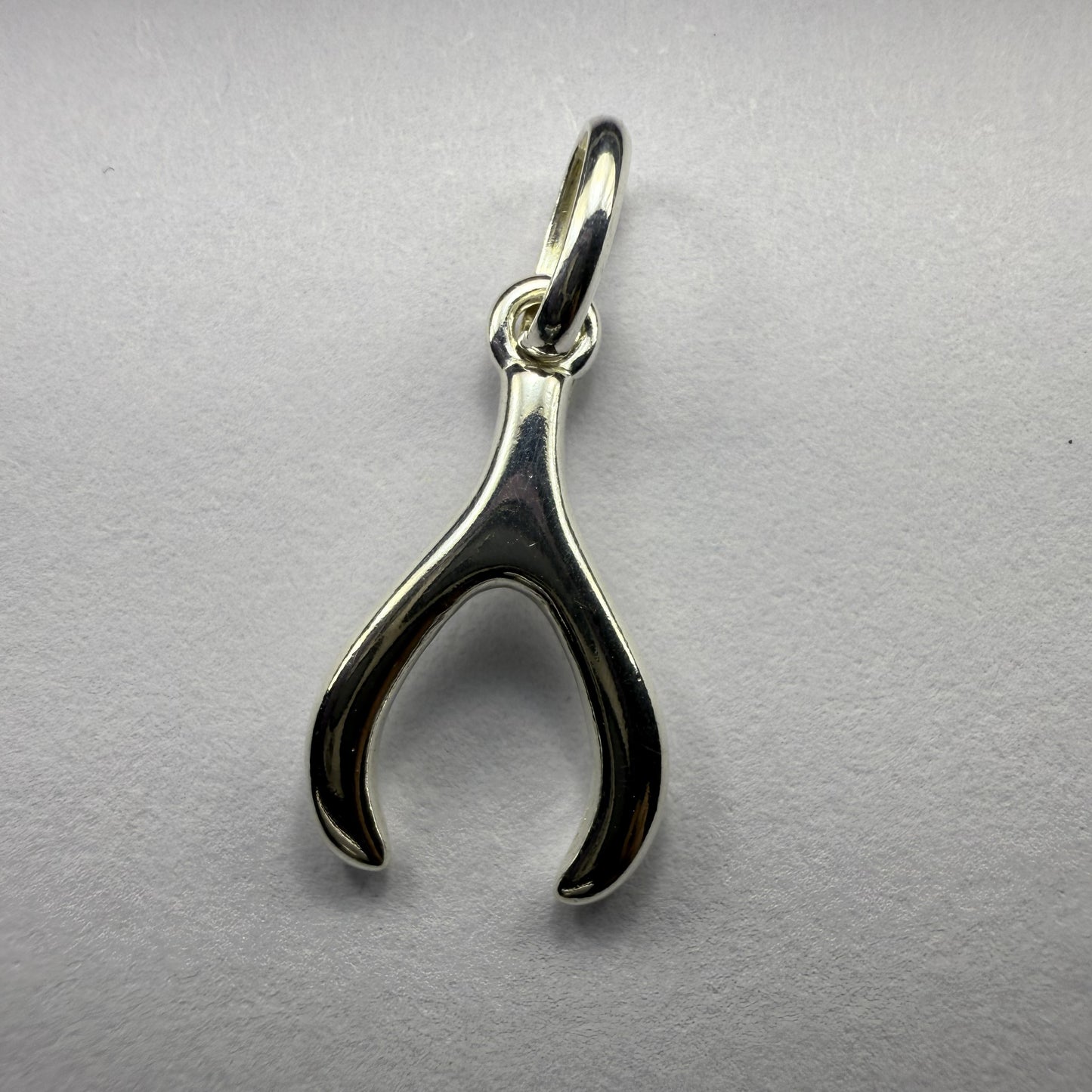 Wishbone Sterling Silver 925 Pendant